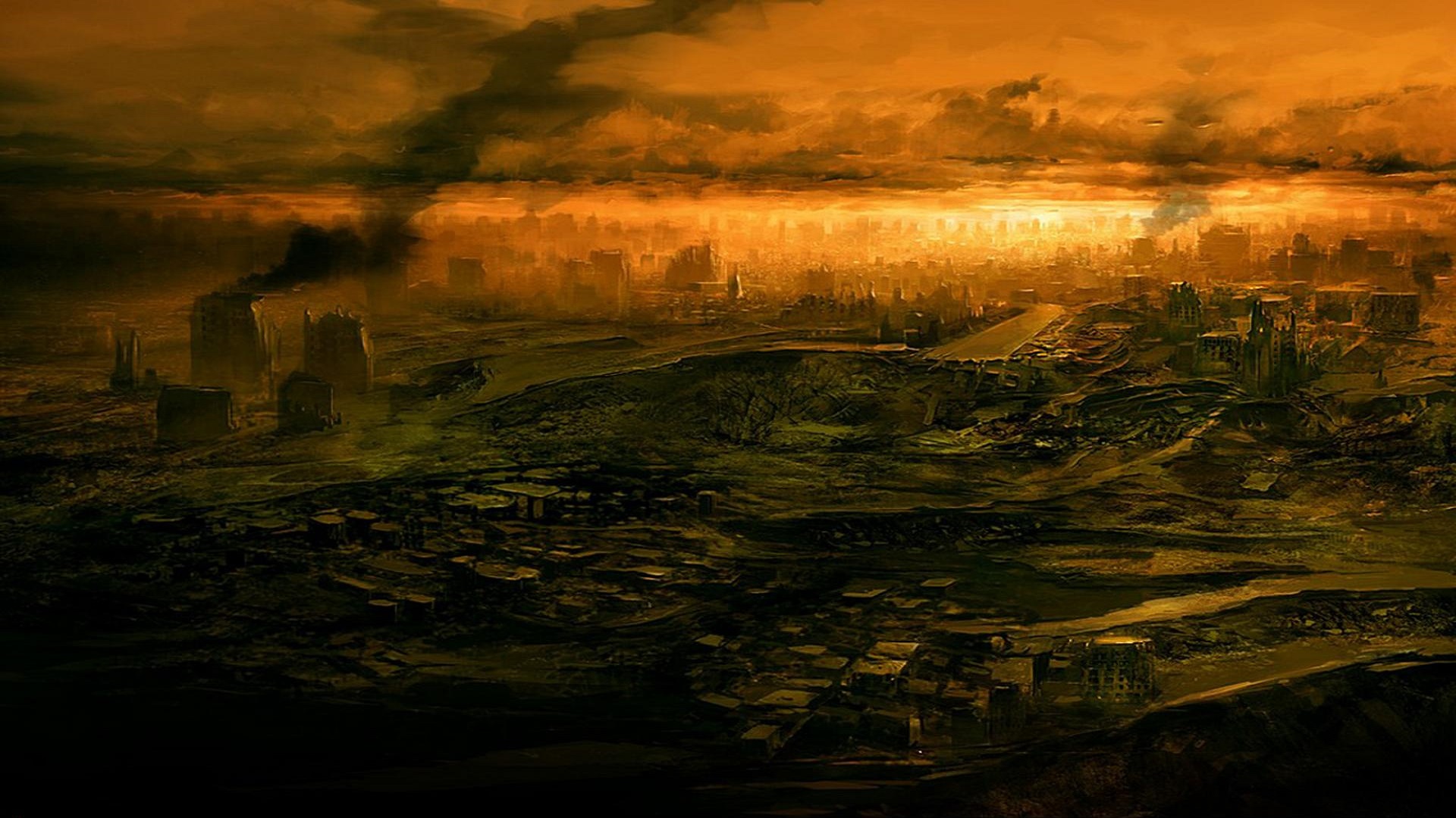 Post Apocalyptic Landscape Wallpapers