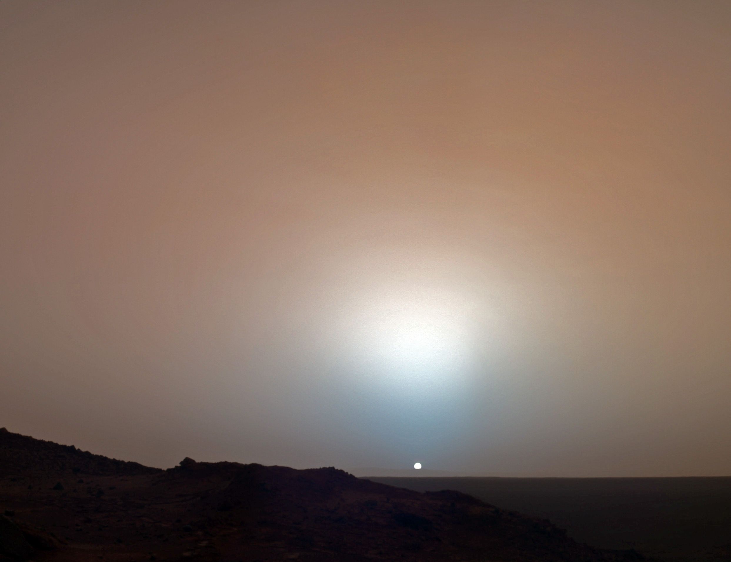 Post Apocalyptic Sunset In Mars 4K
 Wallpapers