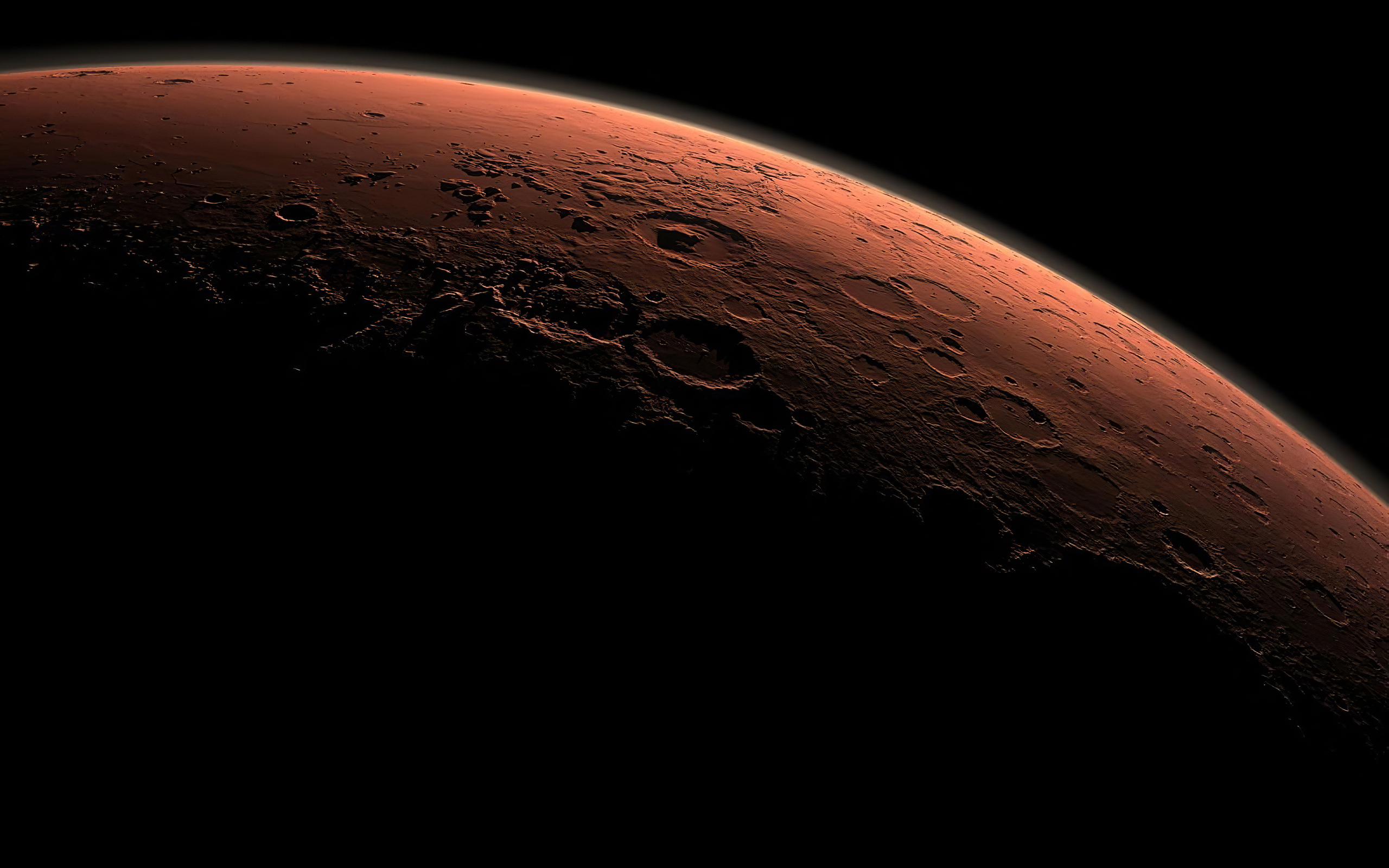 Post Apocalyptic Sunset In Mars 4K
 Wallpapers