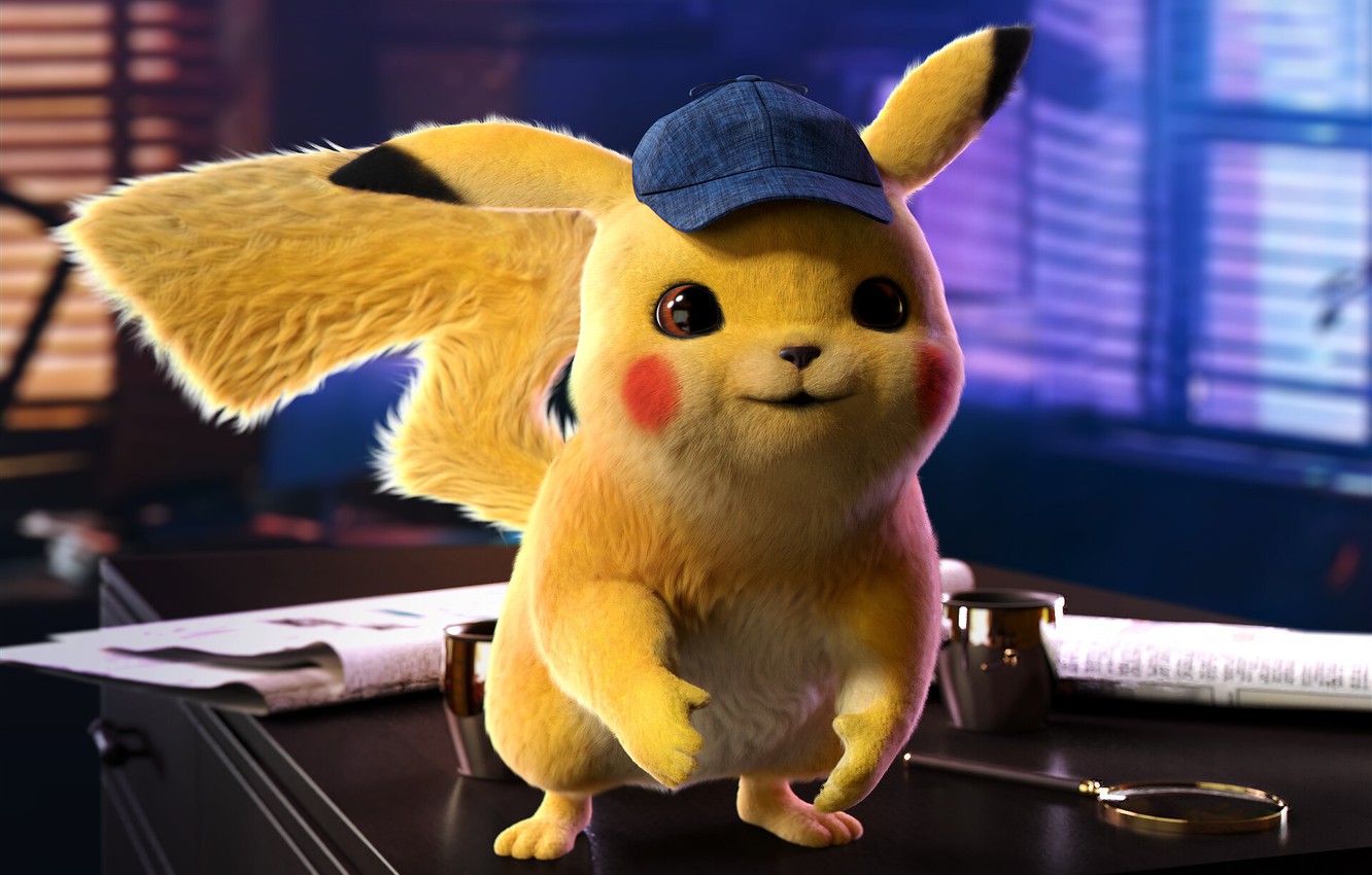 Poster Of Detective Pikachu Pokemon Movie Wallpapers