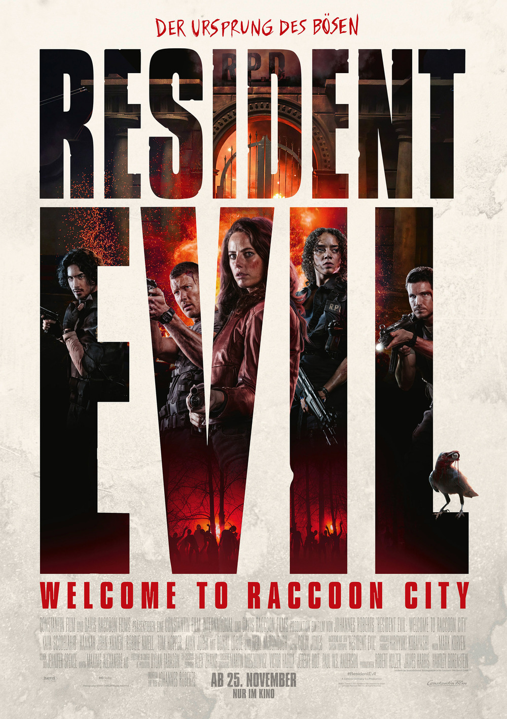 Poster Of Resident Evil Welcome To Raccoon City Wallpapers