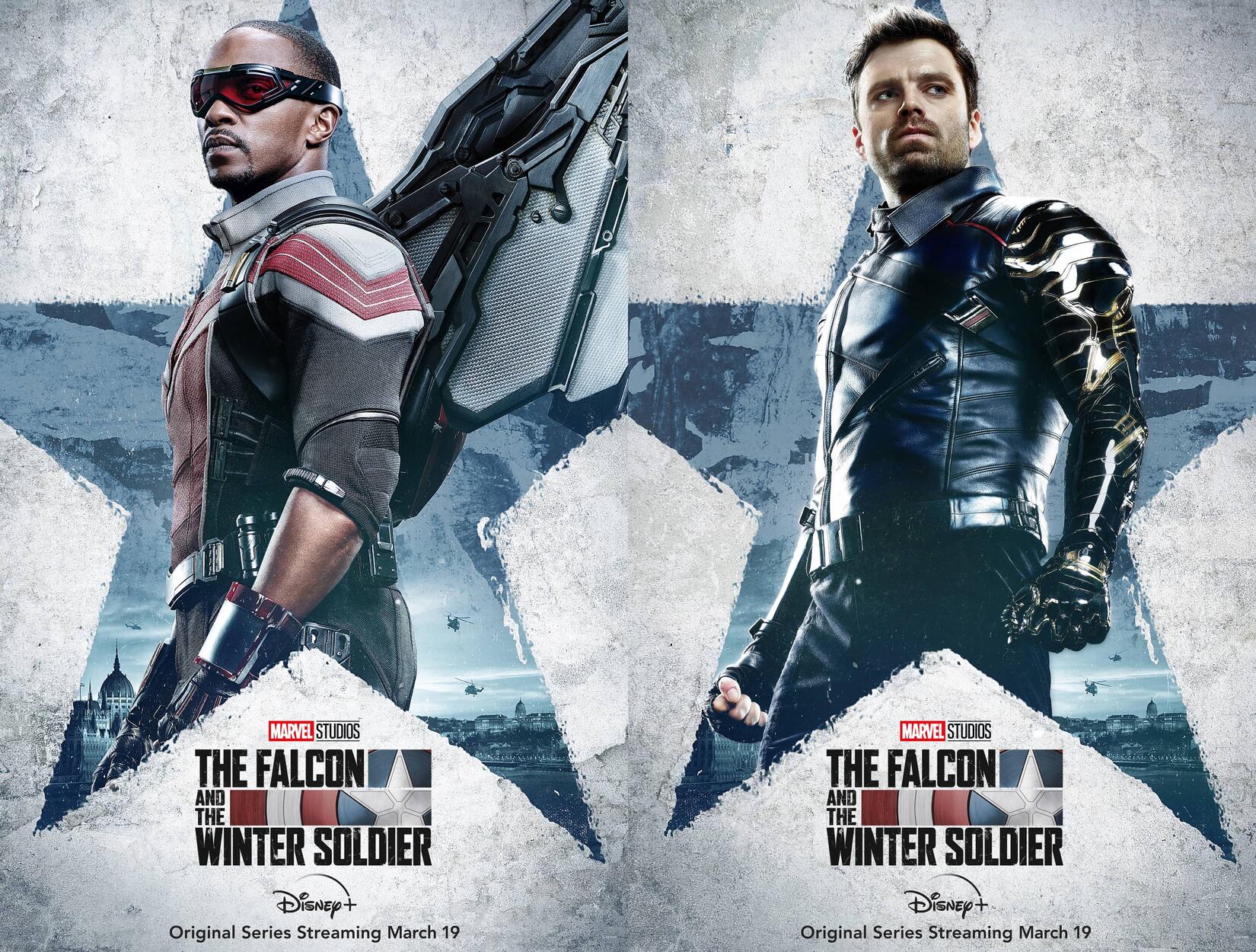 Poster Of The Falcon And The Winter Soldier Mcu Wallpapers