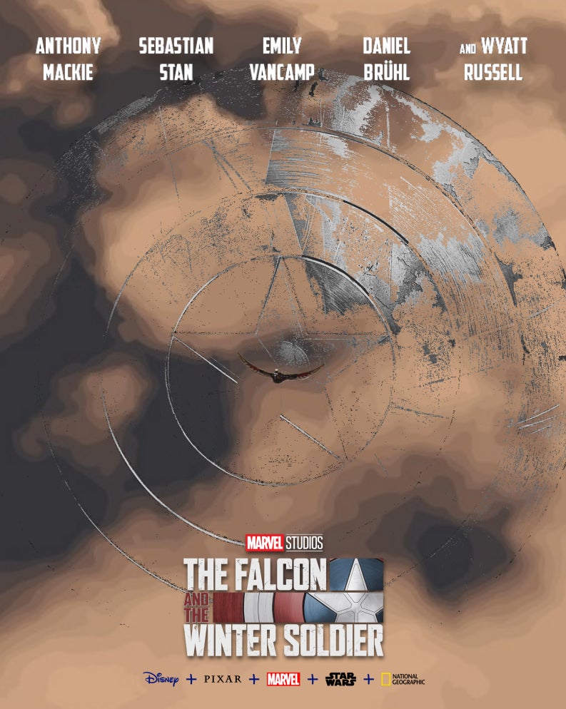 Poster Of The Falcon And The Winter Soldier Mcu Wallpapers