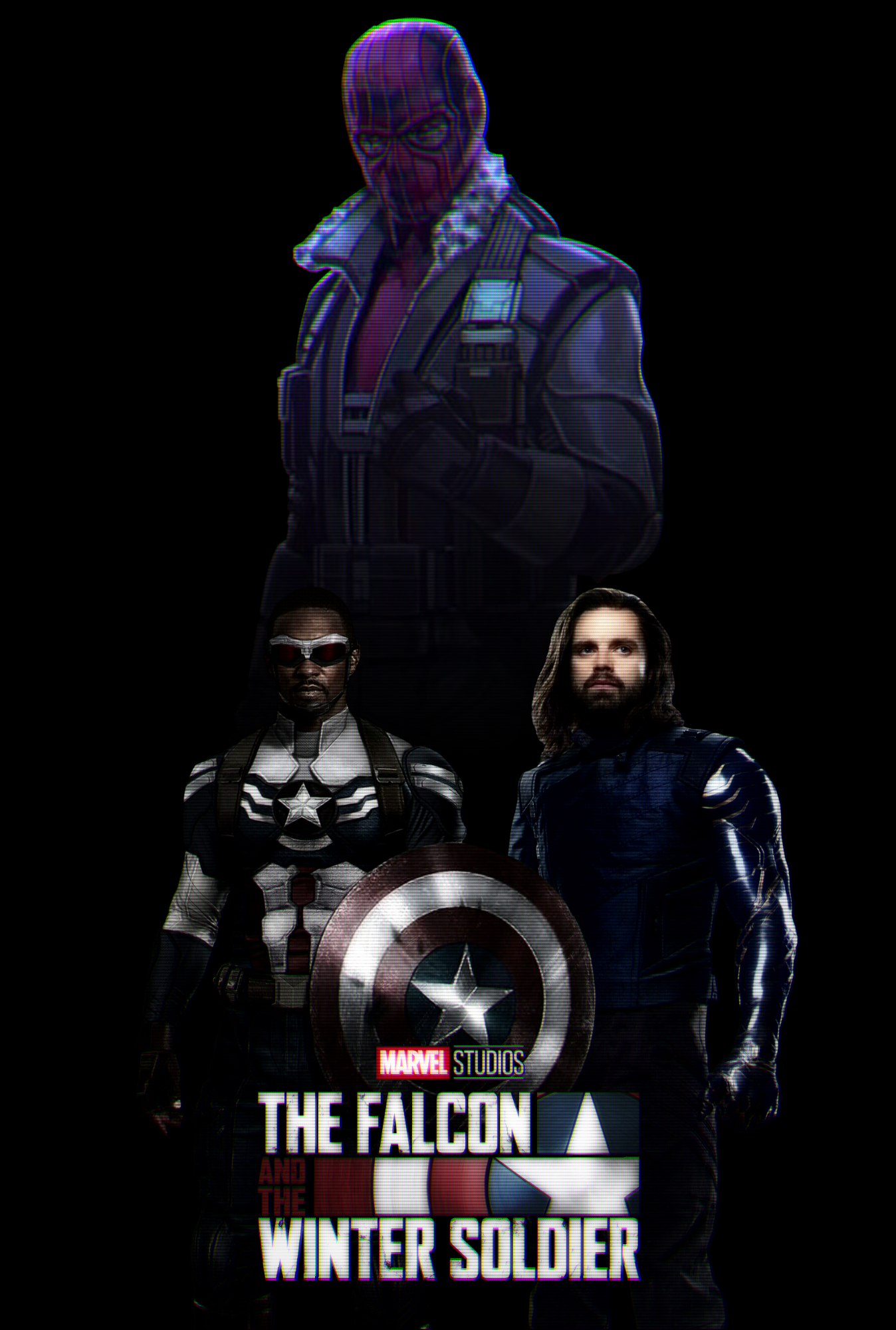 Poster Of The Falcon And The Winter Soldier Mcu Wallpapers