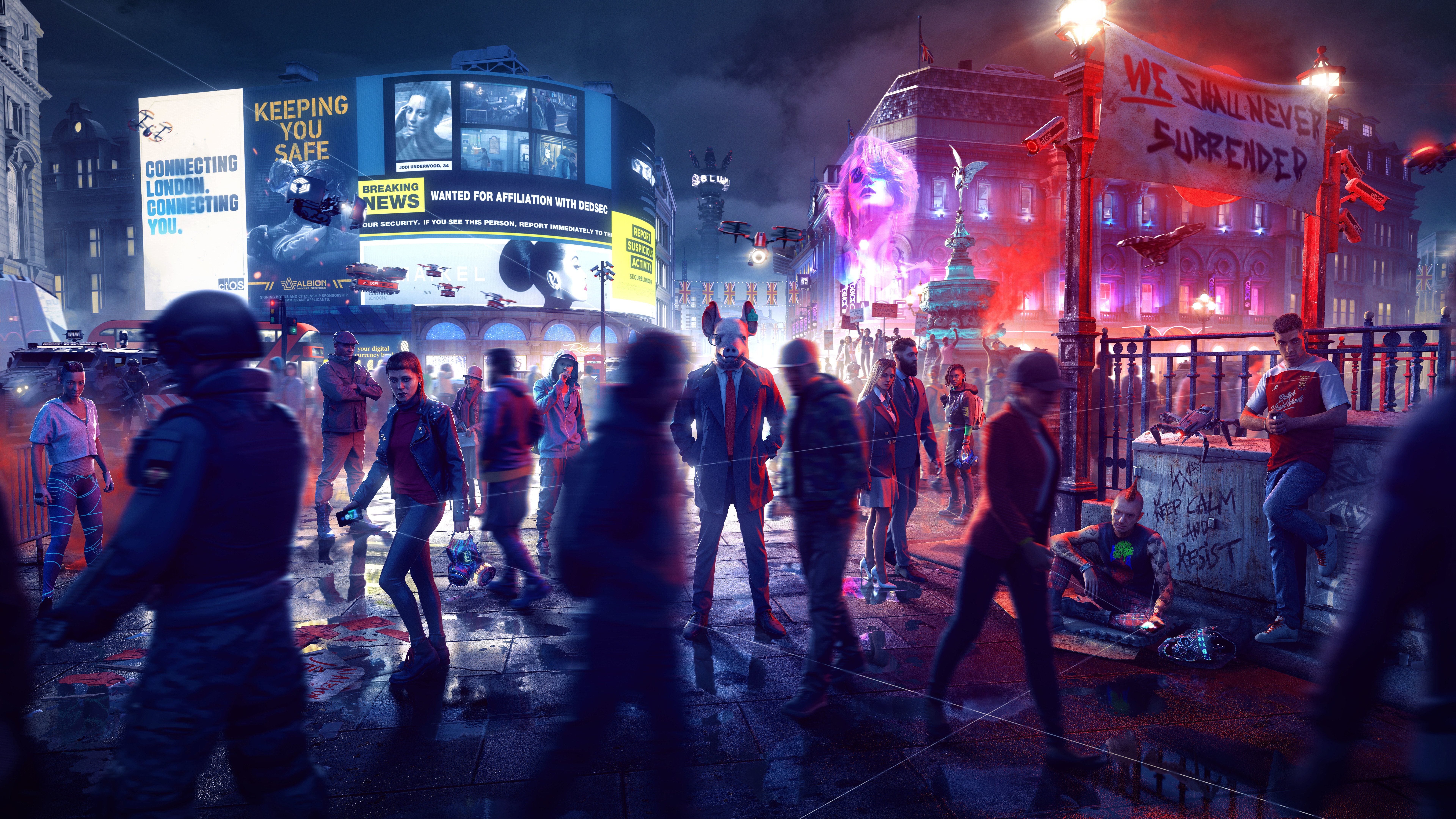 Poster of Watch Dogs Legion Wallpapers