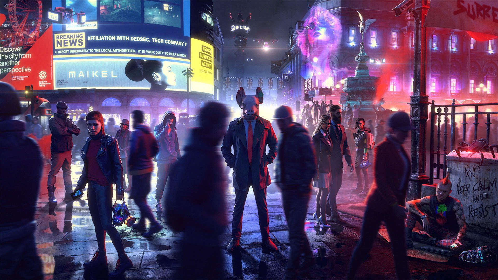 Poster of Watch Dogs Legion Wallpapers