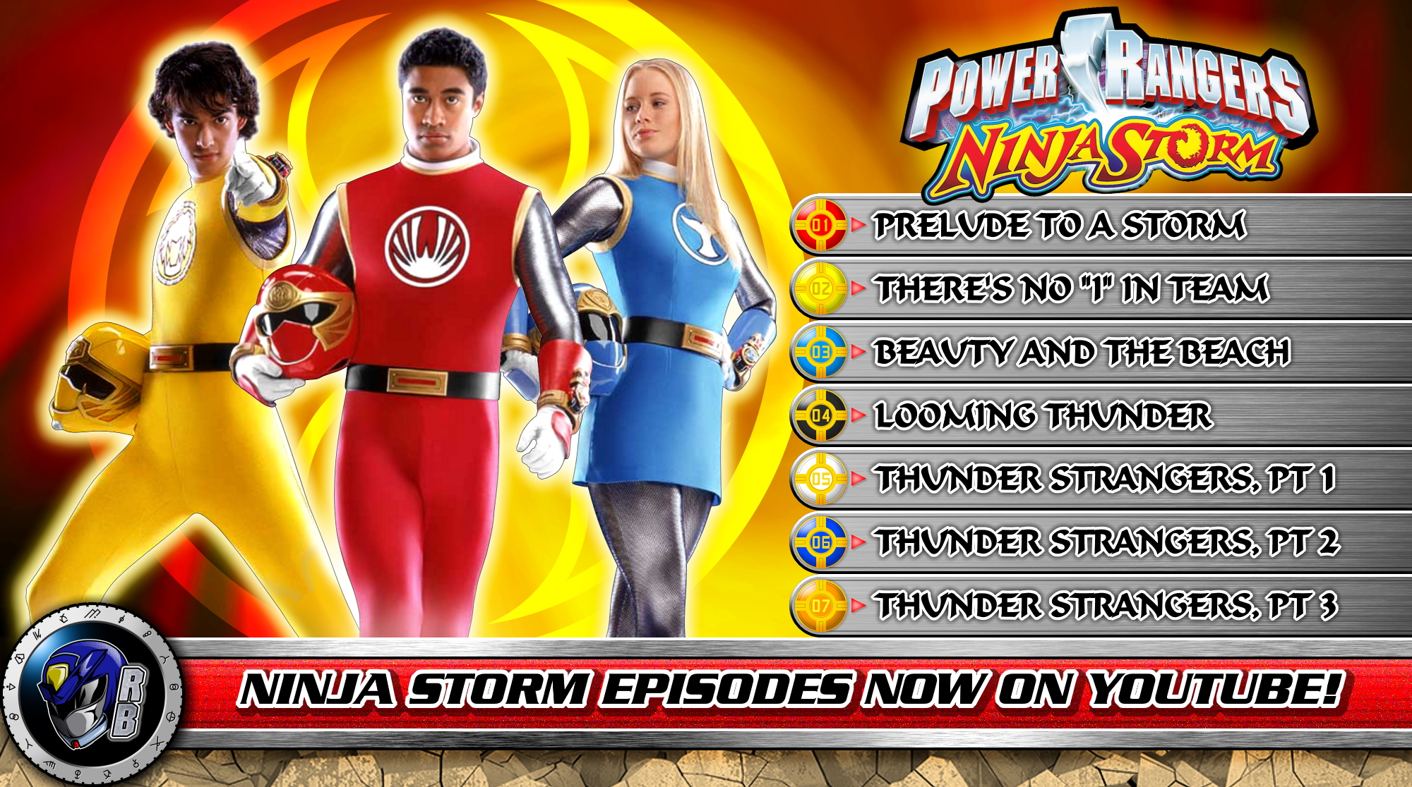 Power Rangers Ninja Storm Wallpapers