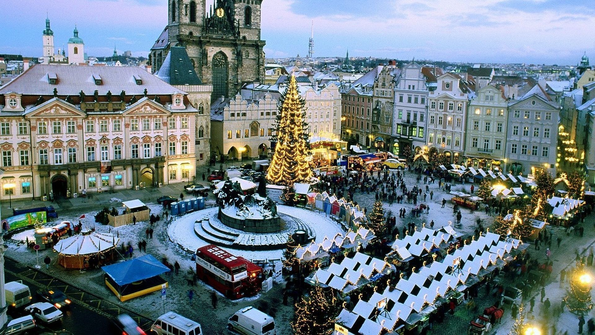 Prague Czech Republic Christmas Wallpapers