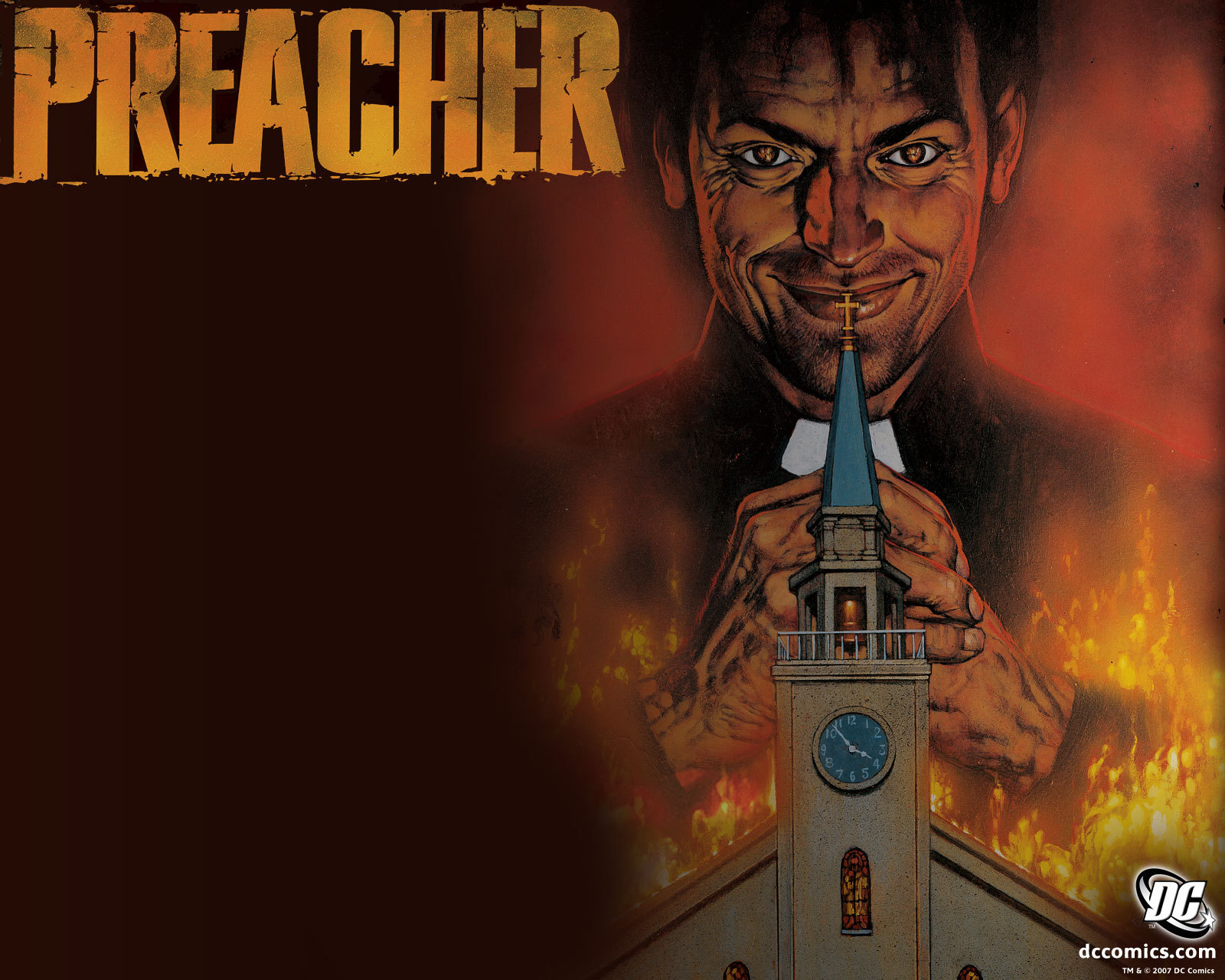 Preacher Tv Show Poster Wallpapers