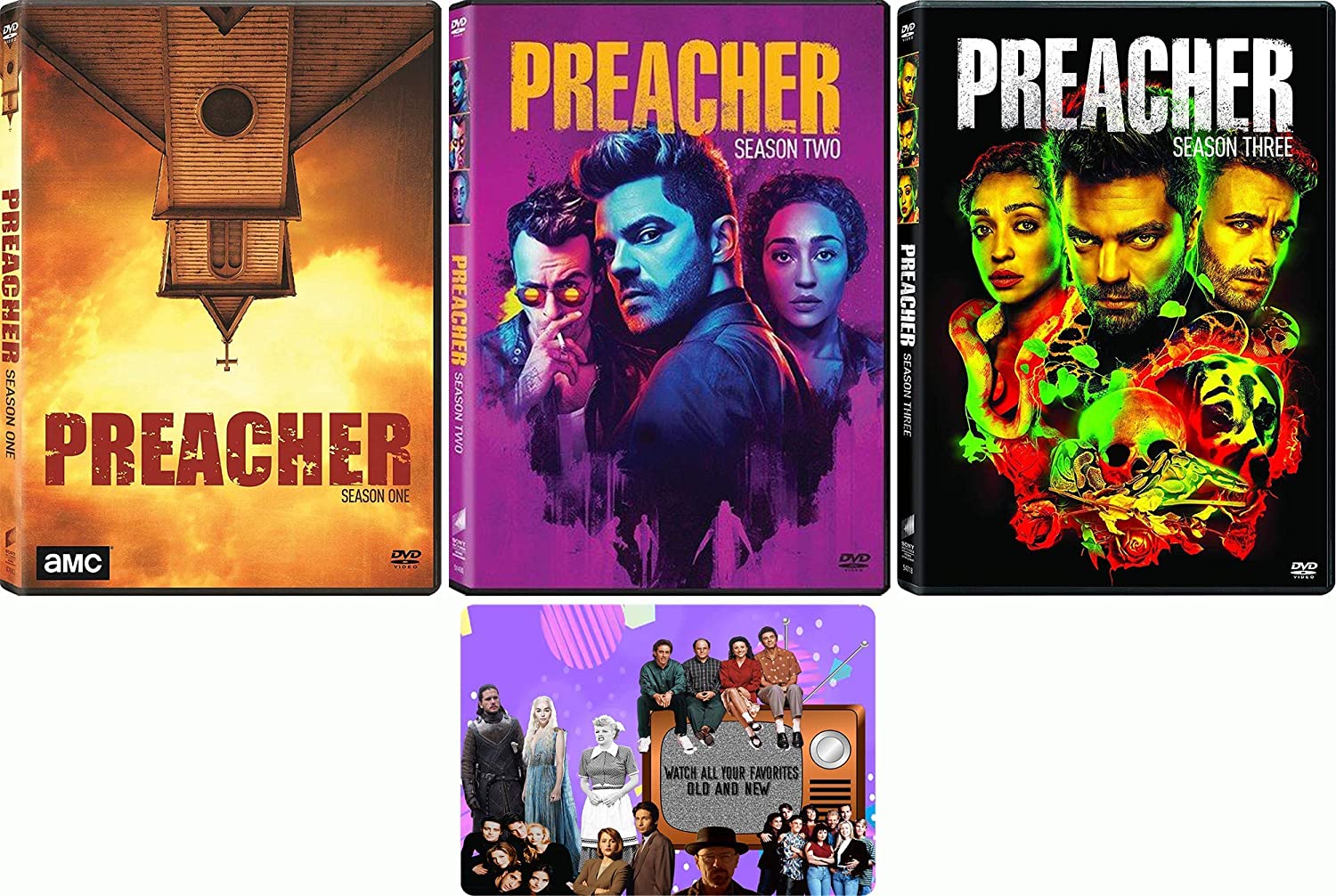 Preacher Tv Show Poster Wallpapers