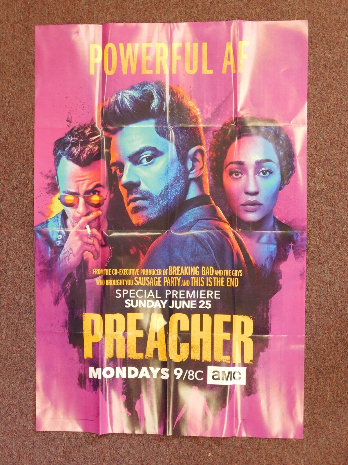 Preacher Tv Show Poster Wallpapers