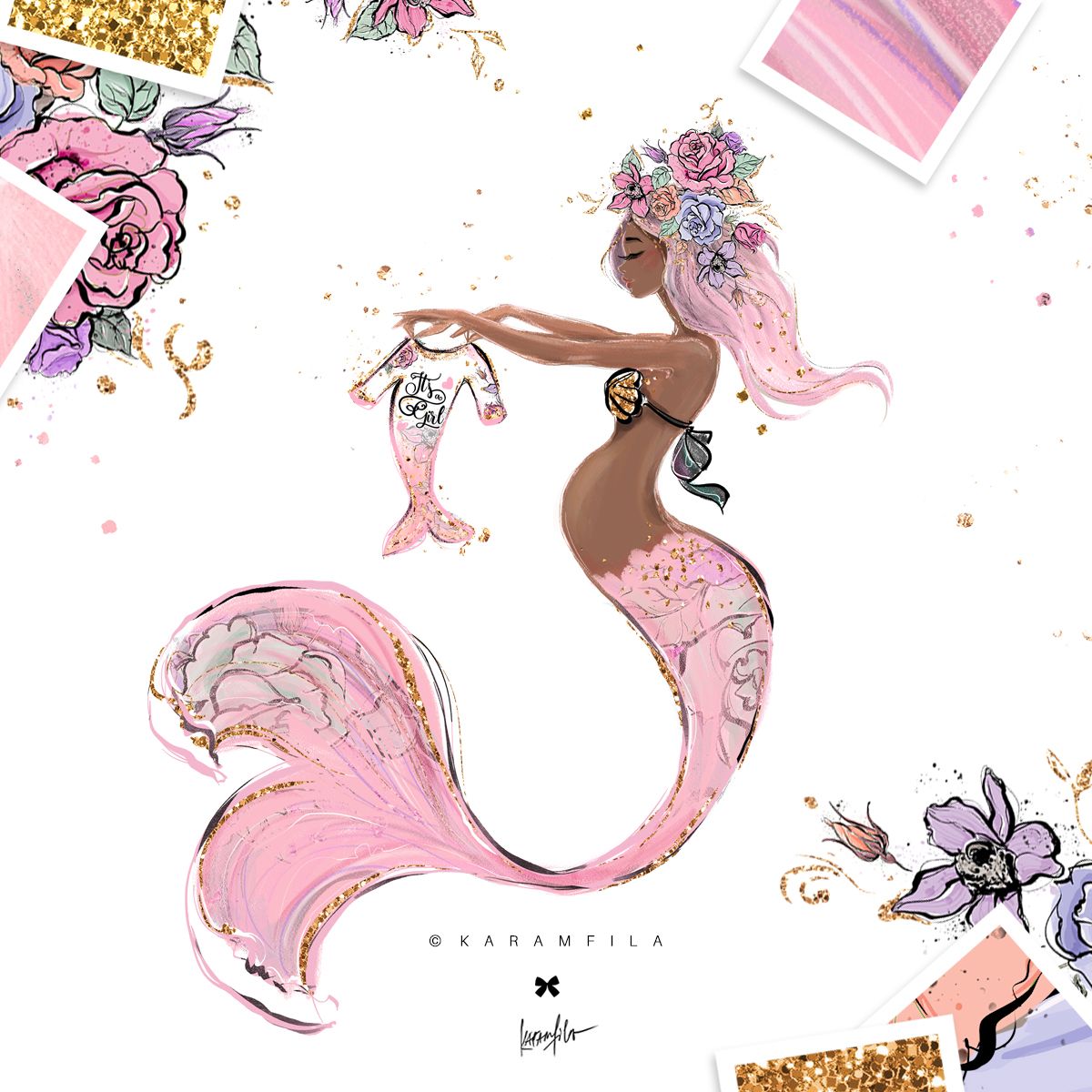 Pregnant Mermaid Svg Wallpapers