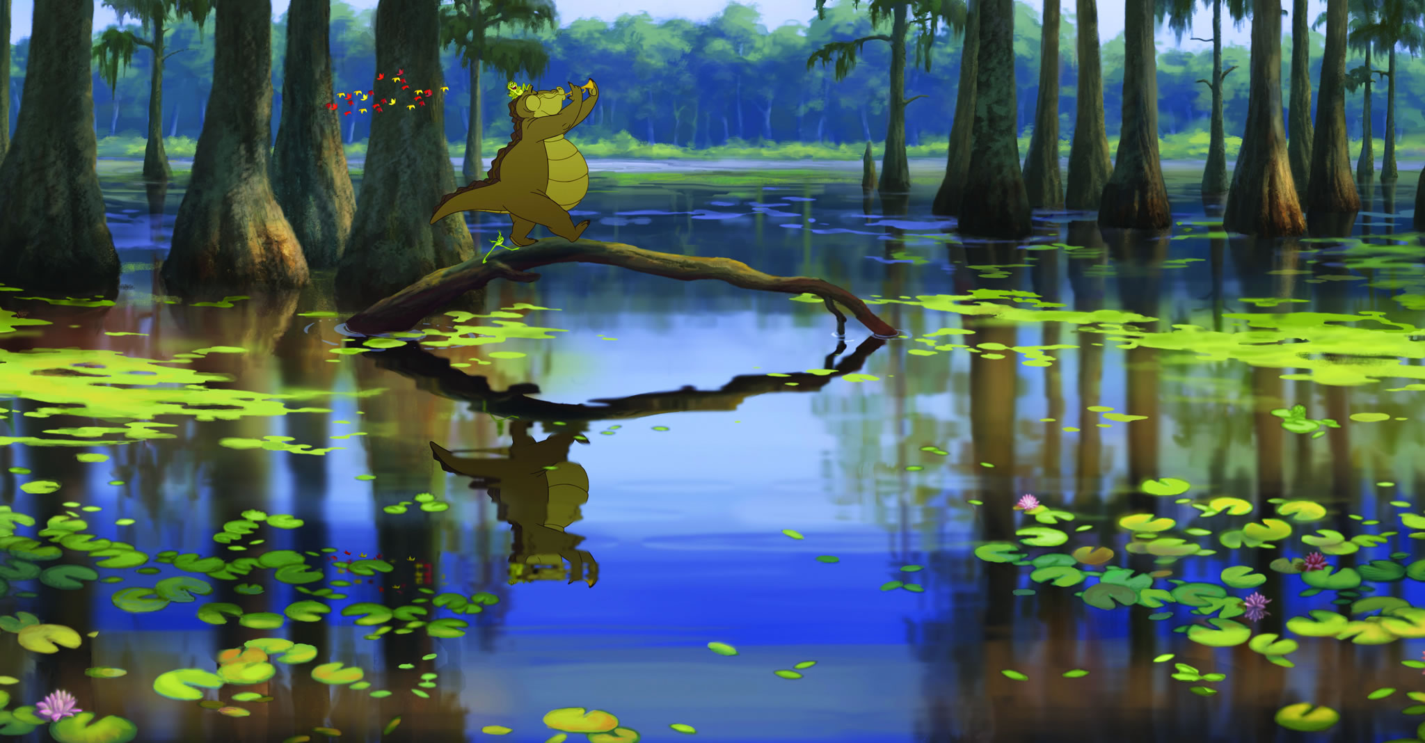 Princess And The Frog Background