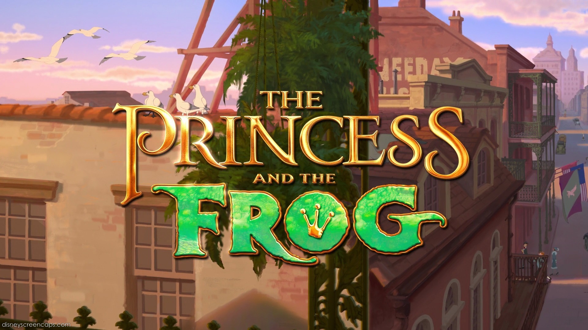 Princess And The Frog Background