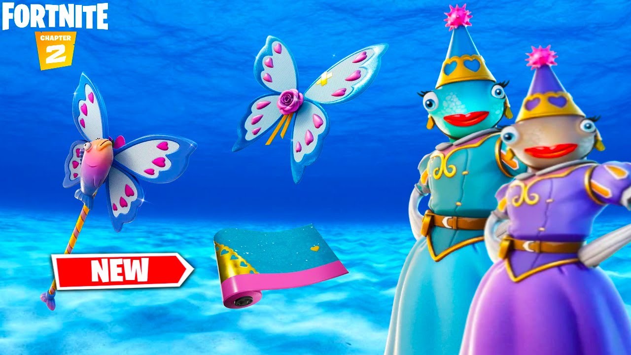 Princess Felicity Fish Fortnite Wallpapers