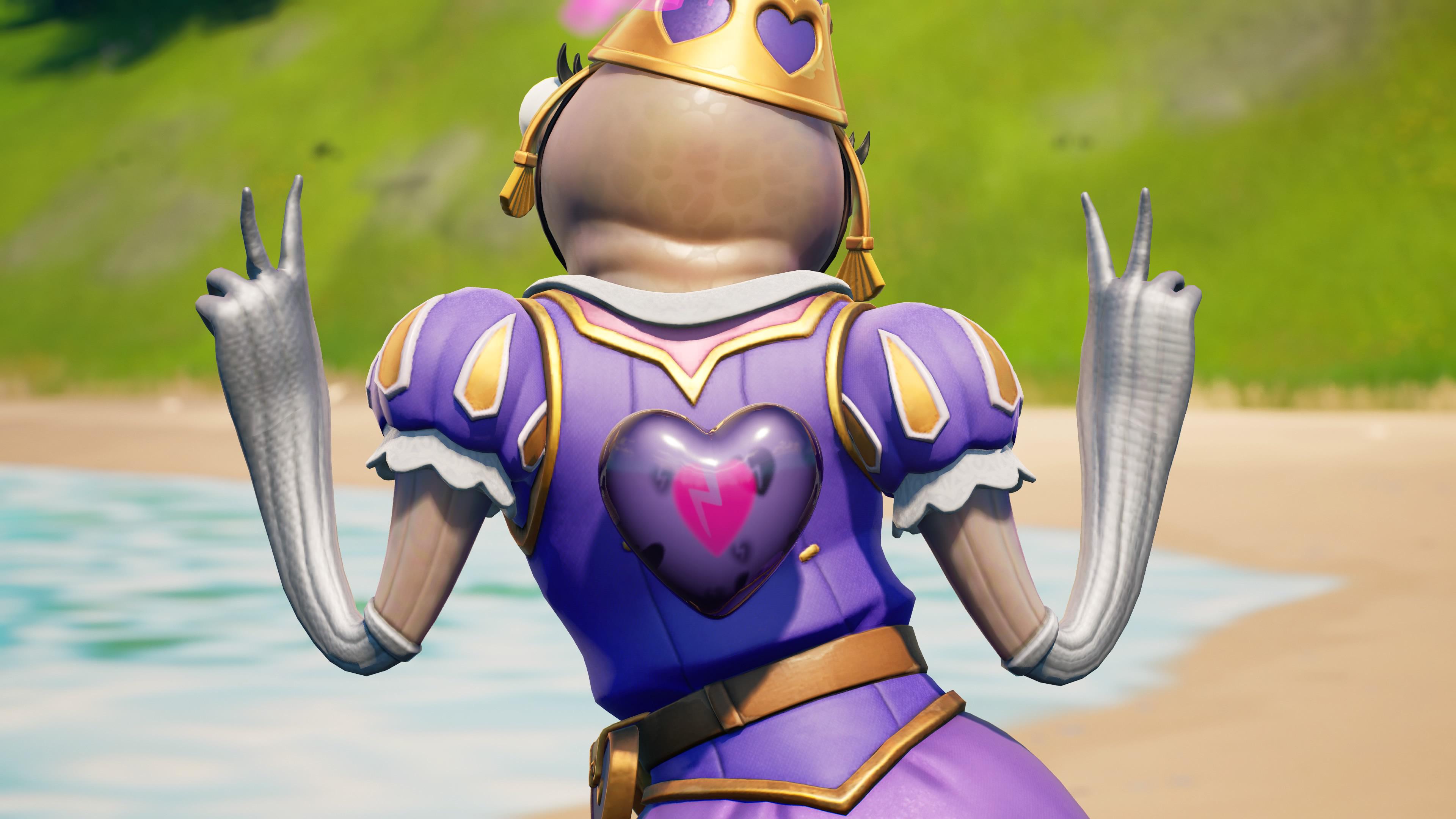 Princess Felicity Fish Fortnite Wallpapers