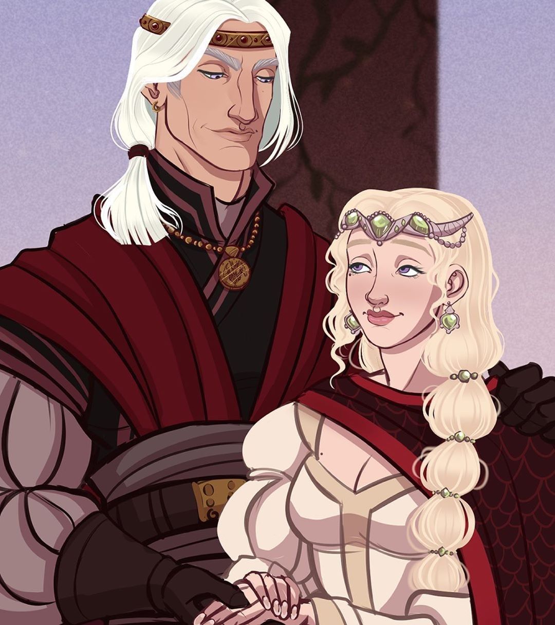 Princess Rhaenyra Targaryen &Amp; Prince Daemon Targaryen House Of The Dragon Wallpapers