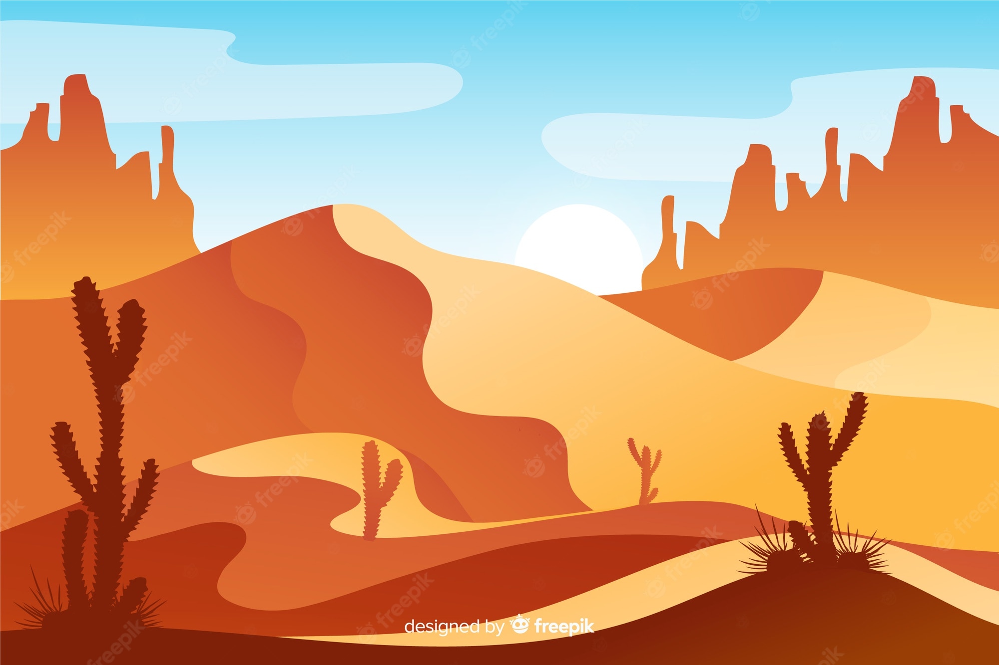 Printable Desert Backgrounds