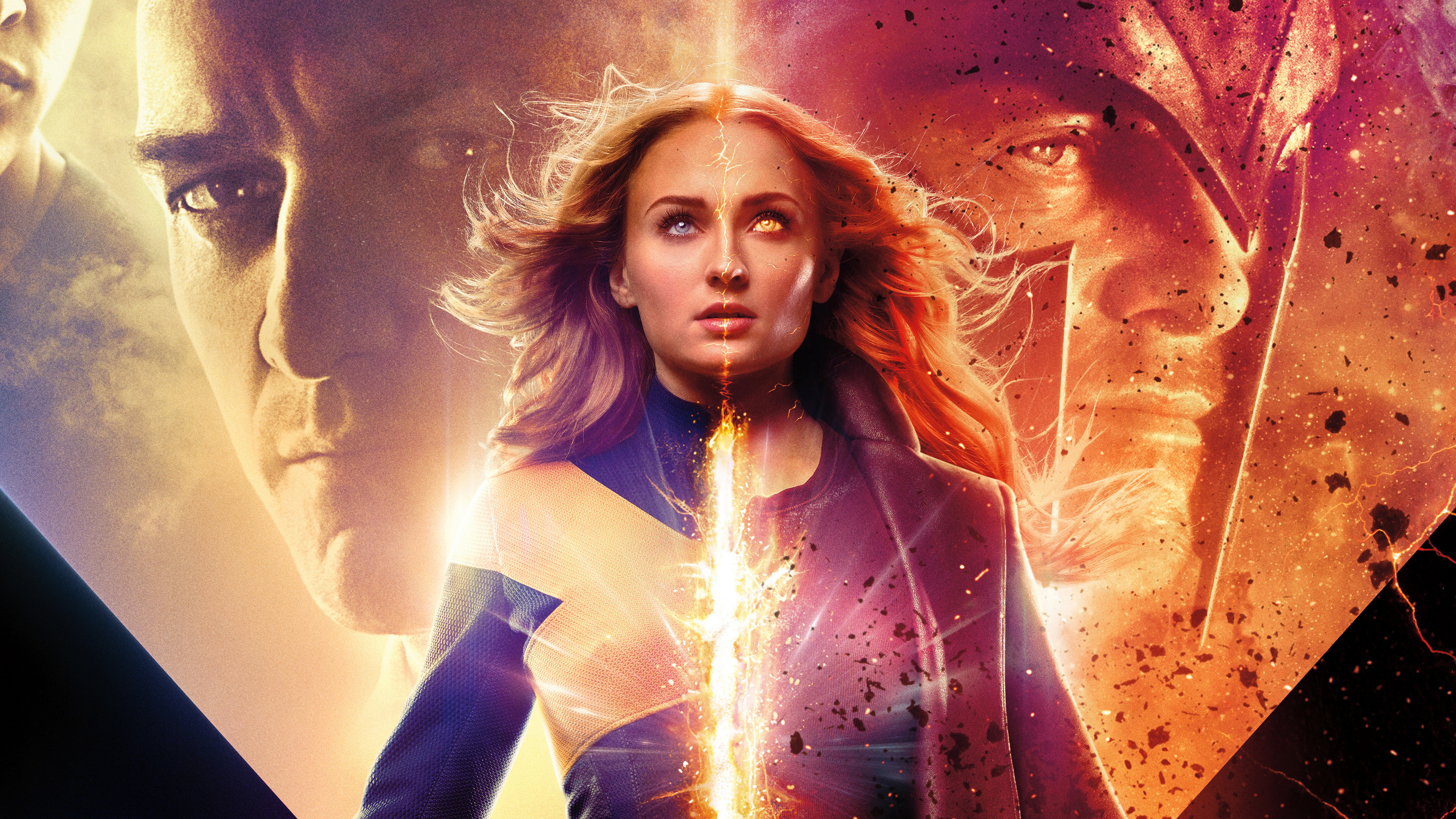 Professor X Jean Grey Dark Phoenix Poster Wallpapers