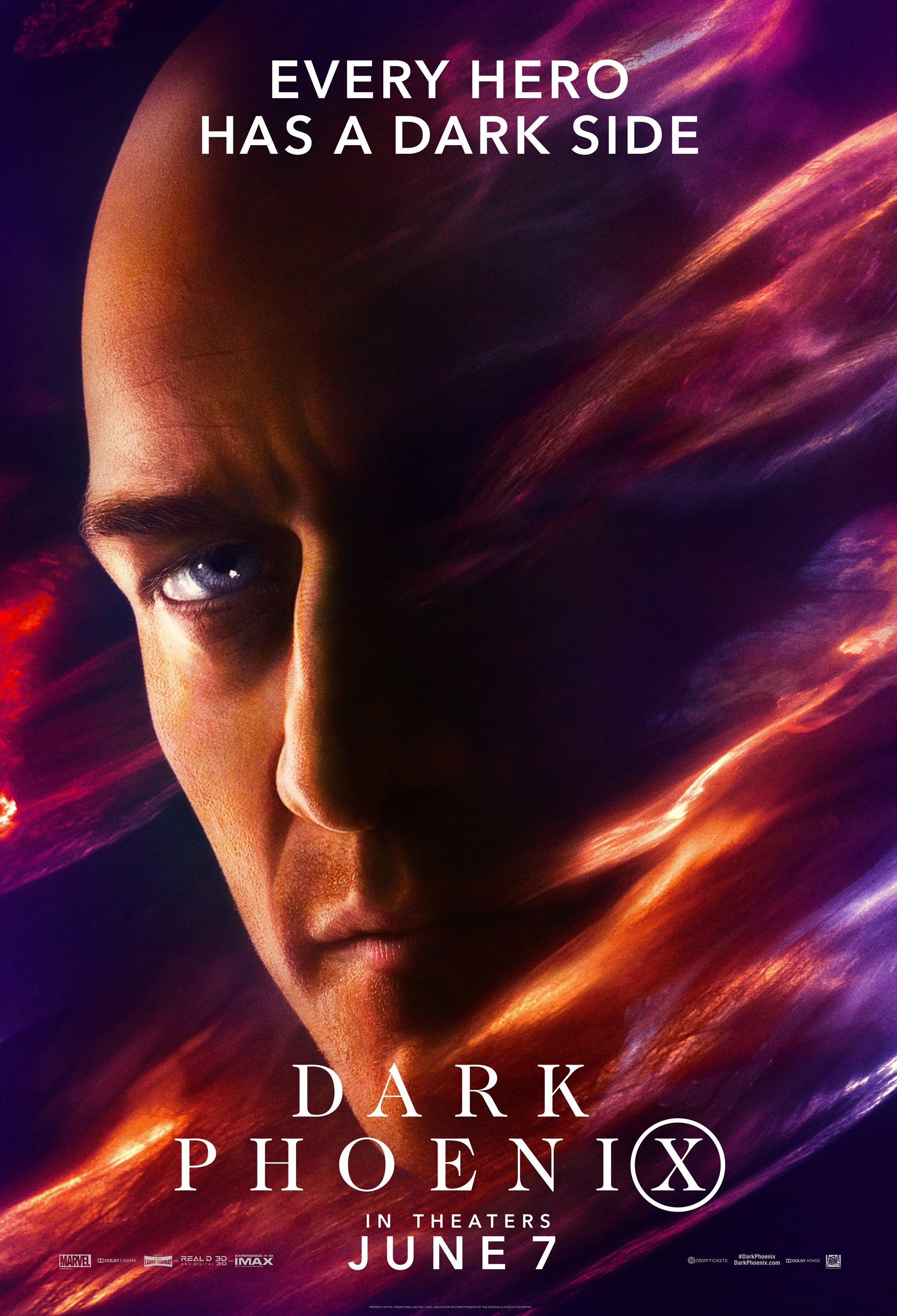 Professor X Jean Grey Dark Phoenix Poster Wallpapers