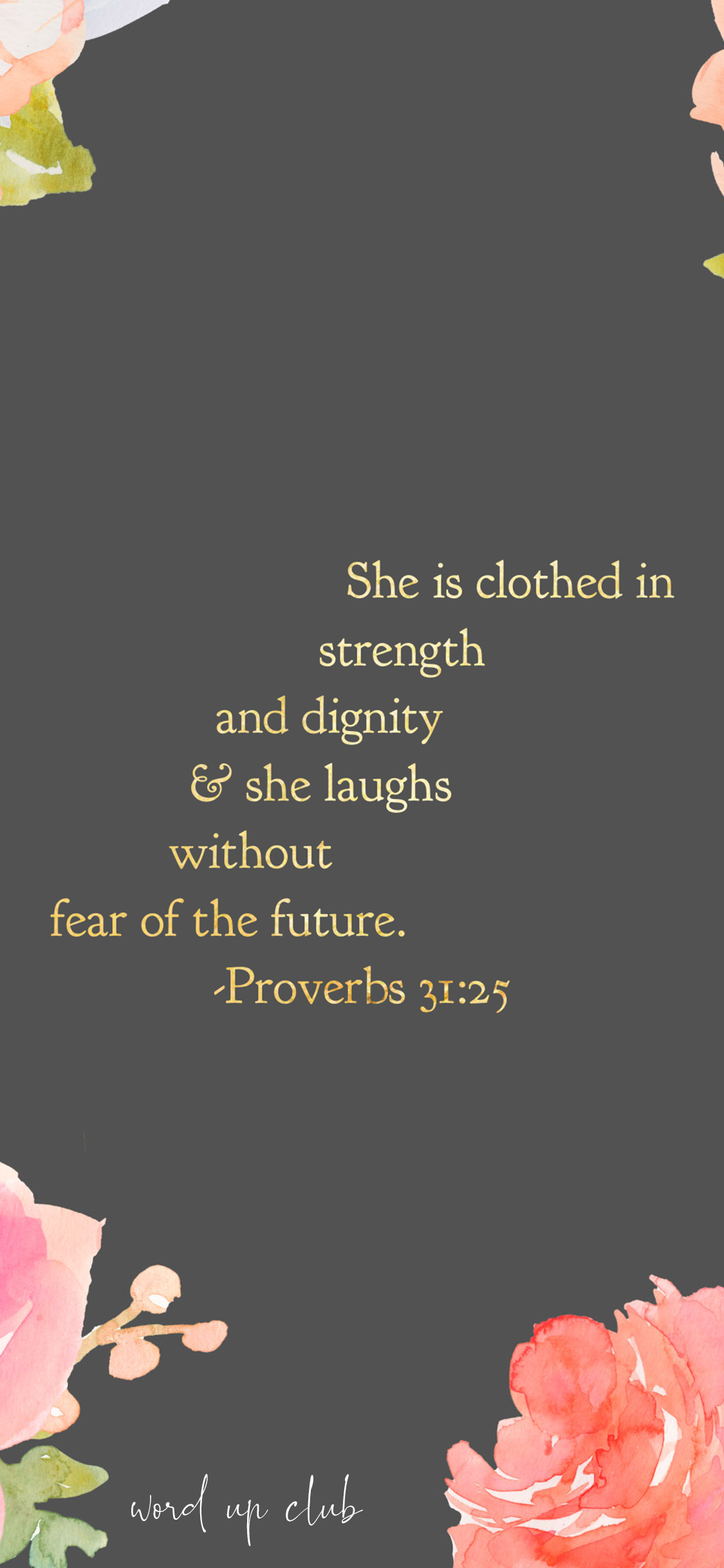 Proverbs 31 25 Wallpapers