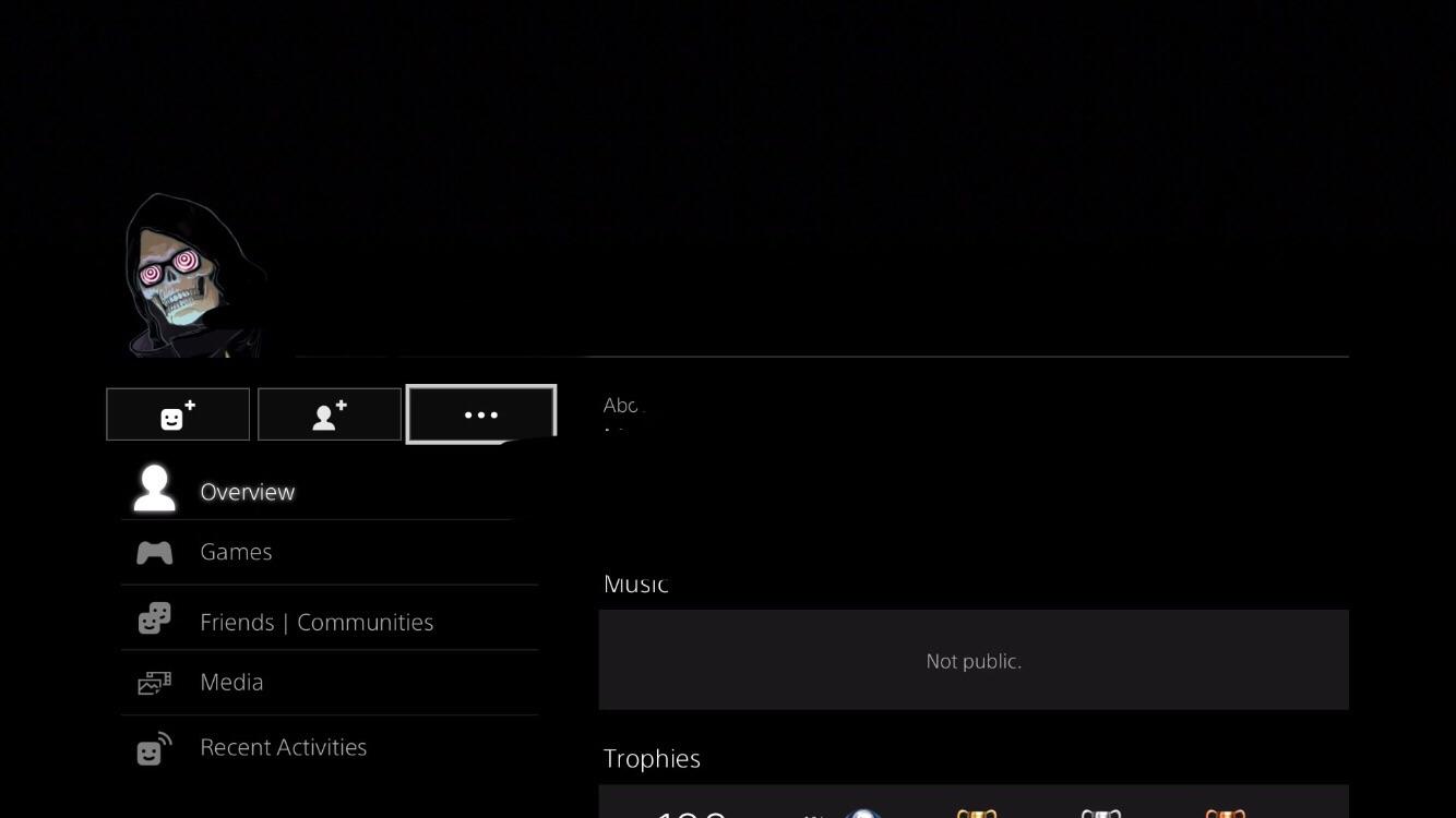 Ps4 Black Background