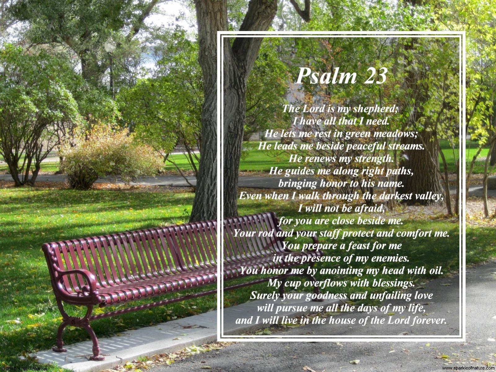 Psalm 23 Wallpapers