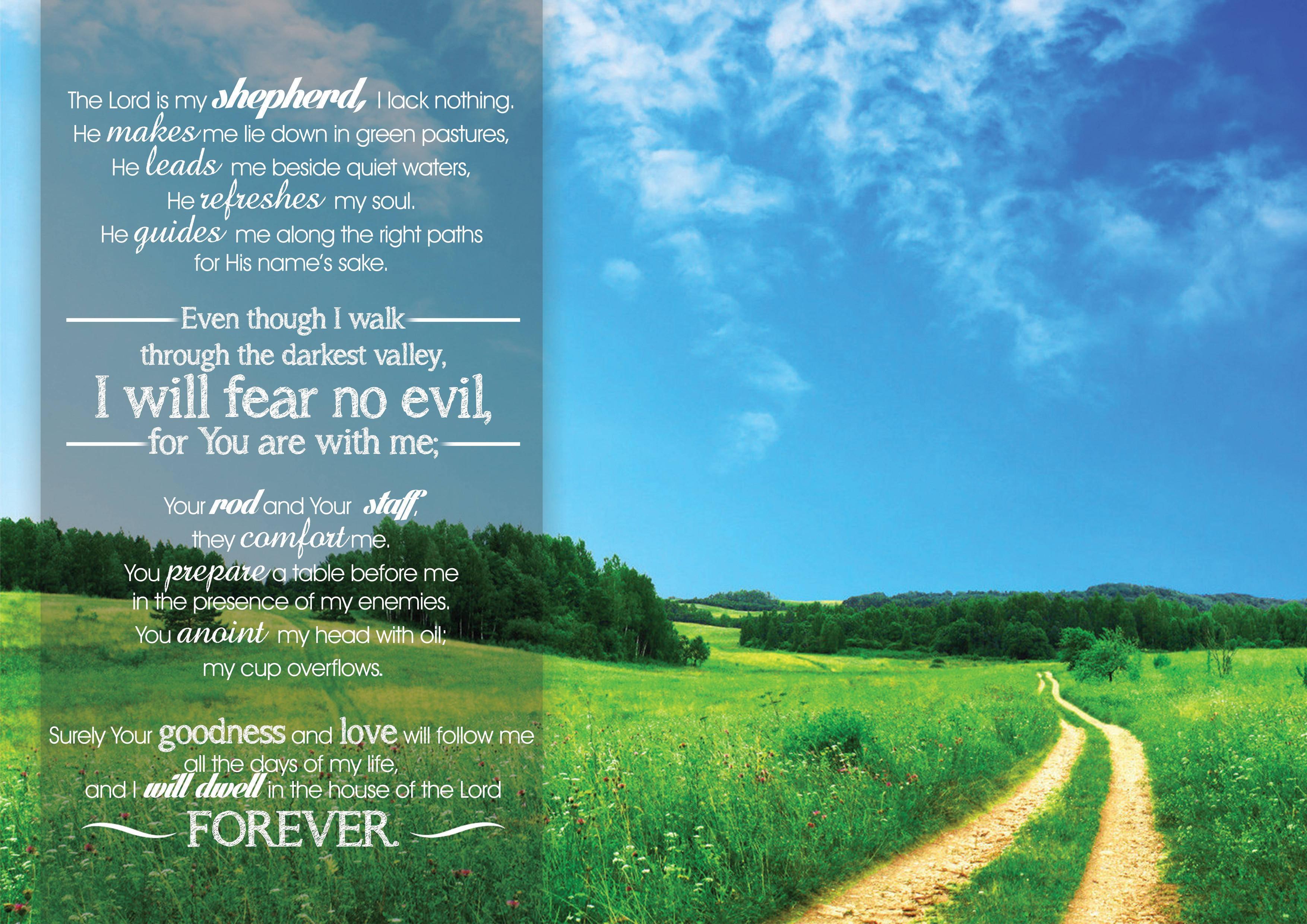 Psalm 23 Wallpapers