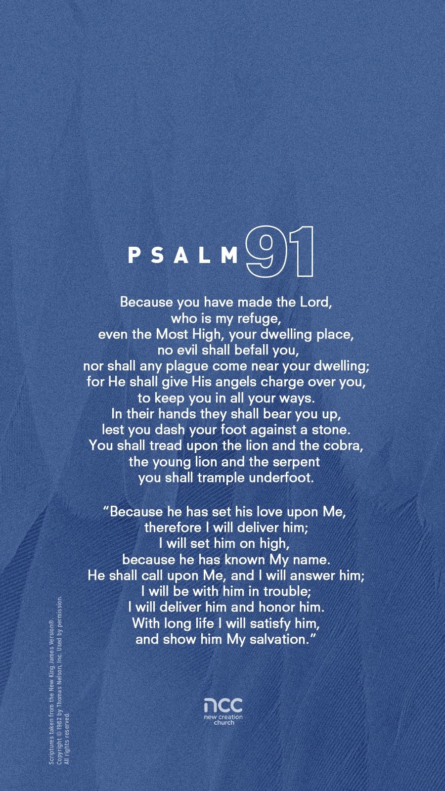 Psalms 91 Wallpapers