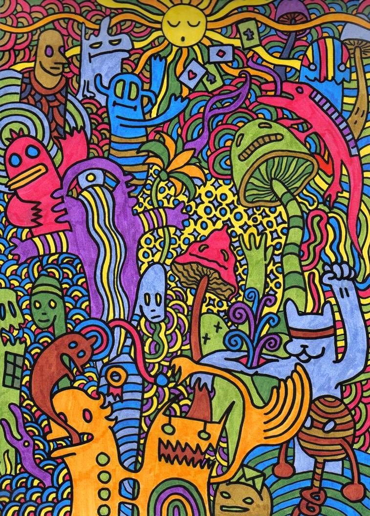 Psychedelic Cartoons Wallpapers