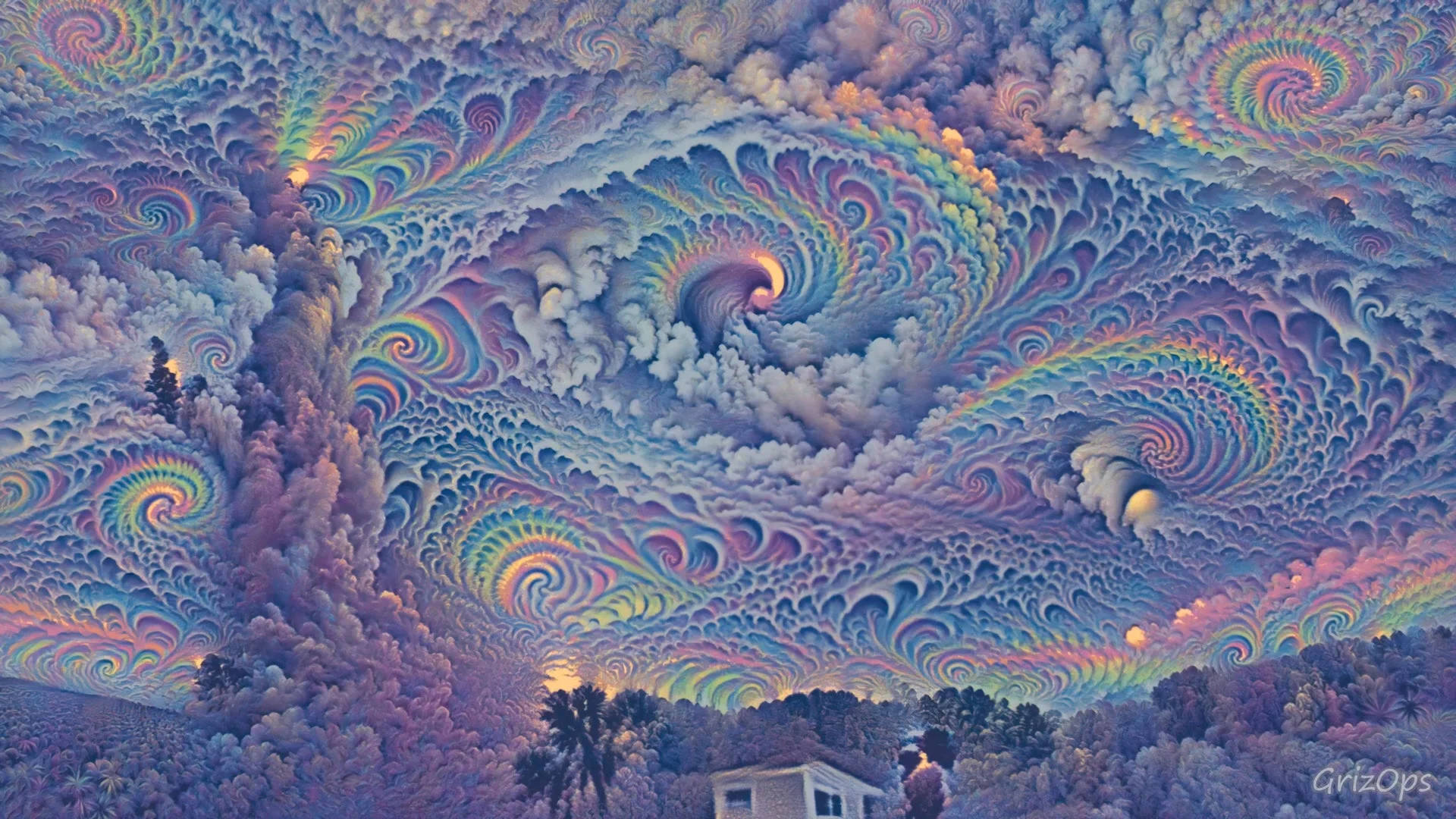 Psychedelic Nature Wallpapers