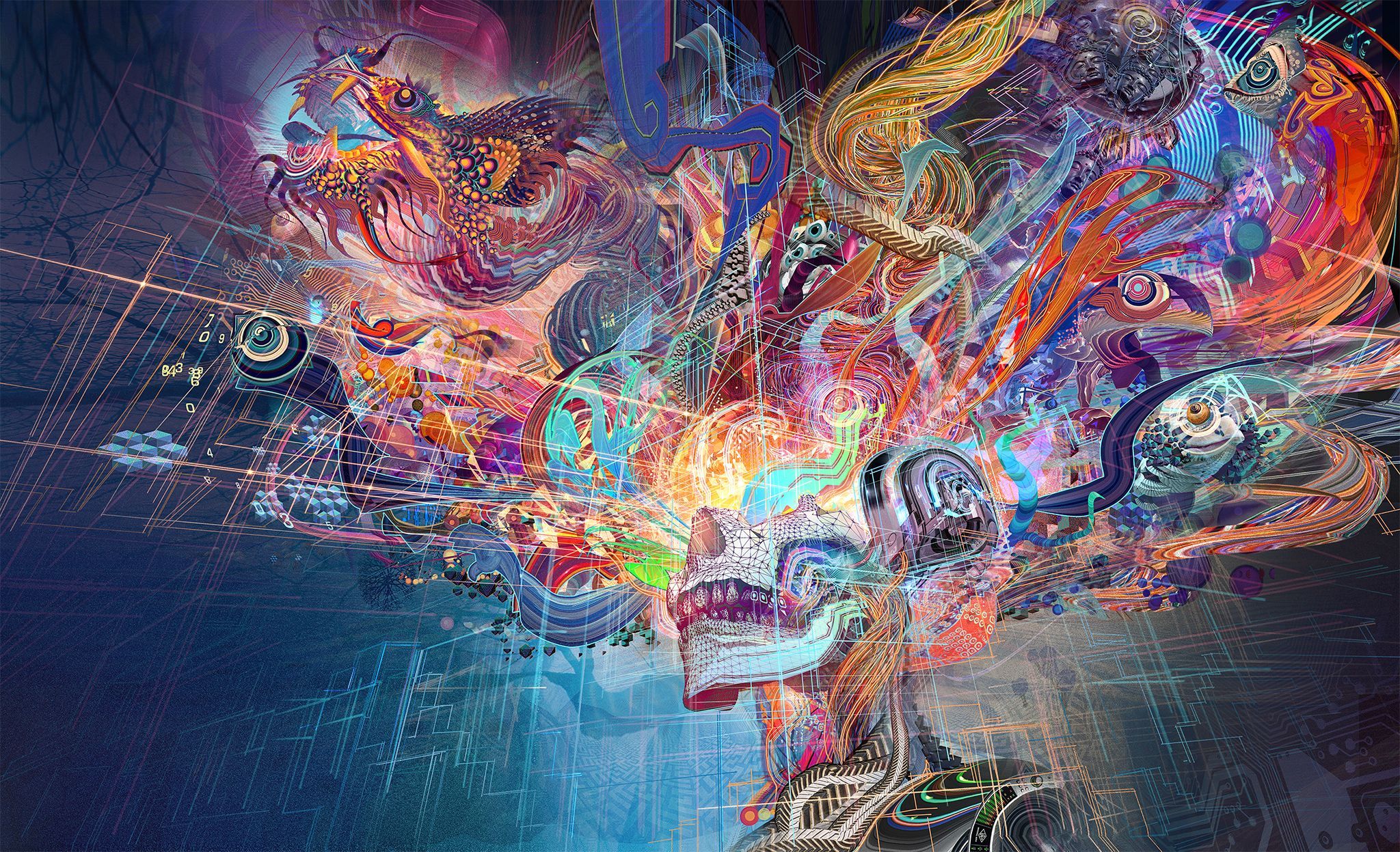 Psychedelic Trippy Art Wallpapers