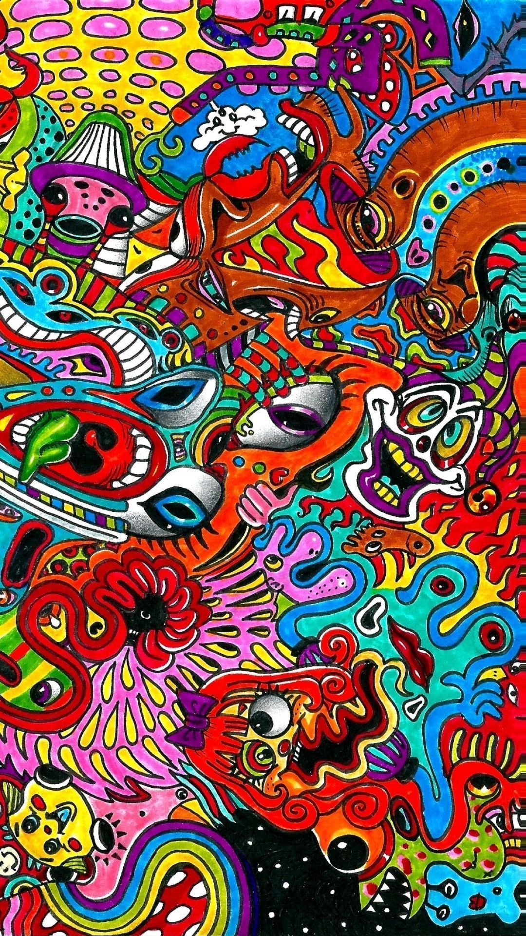 Psychedelic Trippy Art Wallpapers