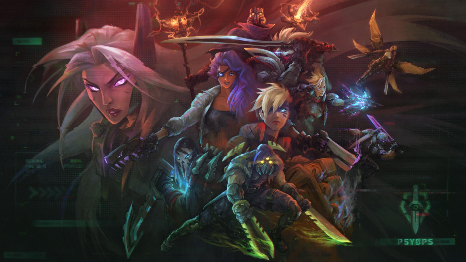 PsyOps Zed League Of Legends Wallpapers