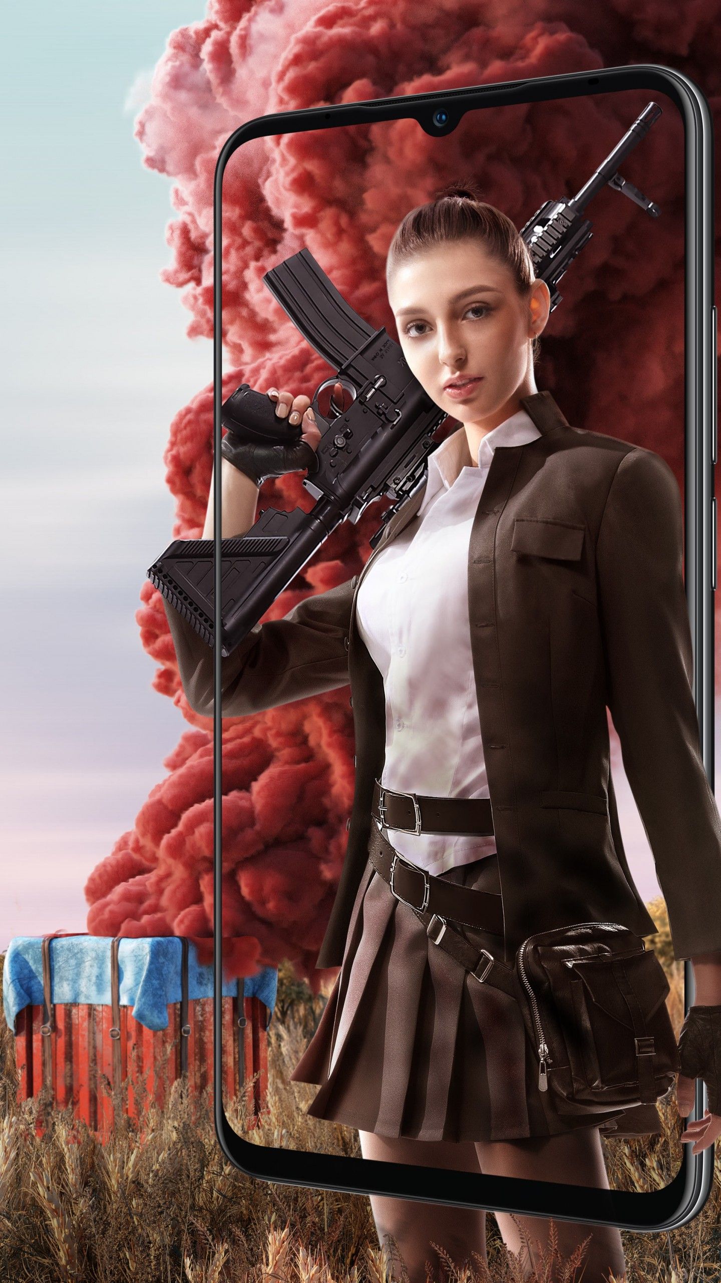 PUBG Knife Girl Wallpapers