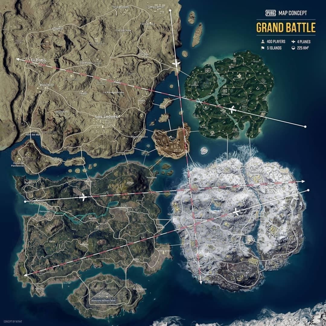 Pubg Map Hd Wallpapers
