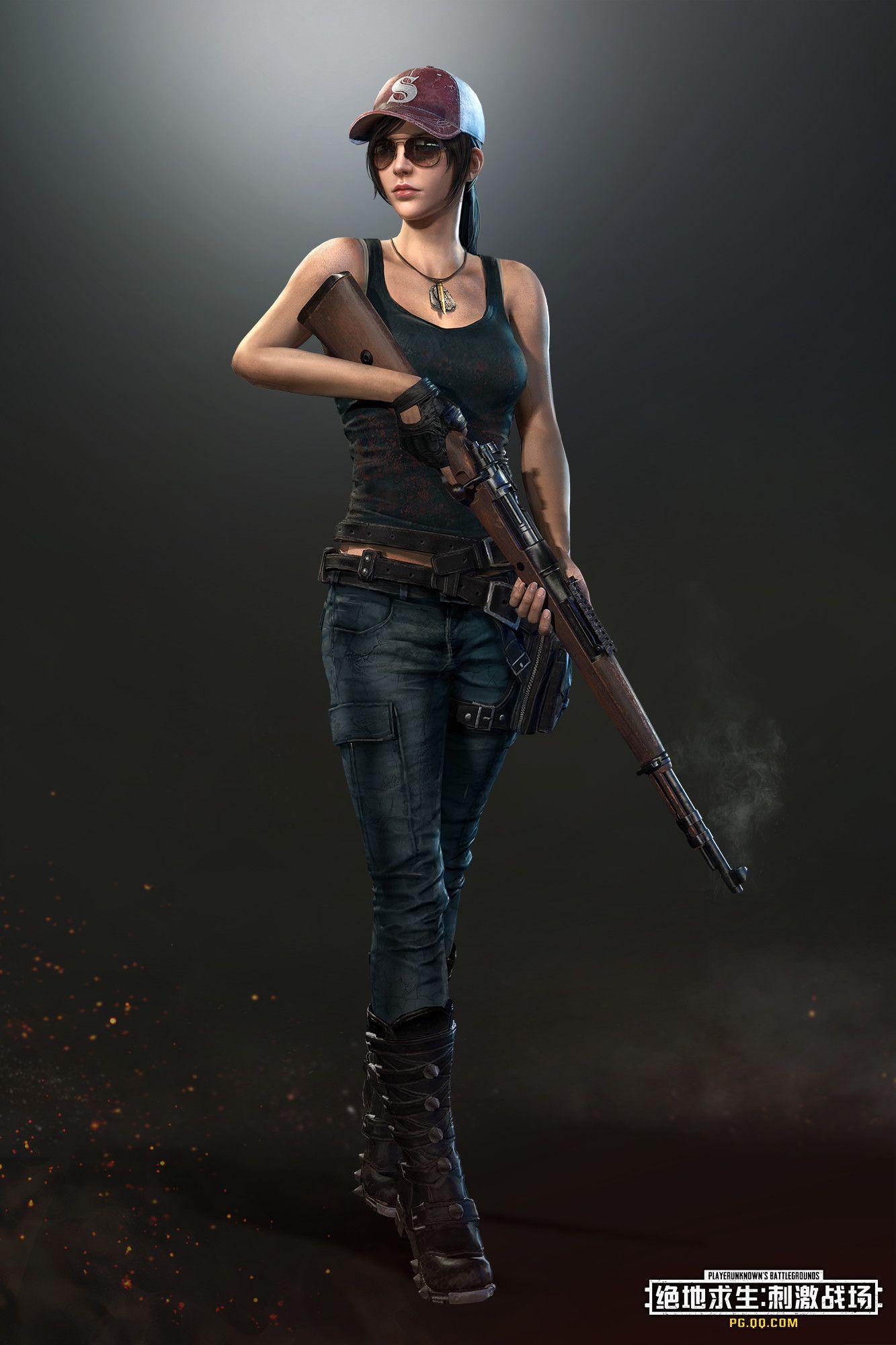 Pubg Real Girl Hd Wallpapers