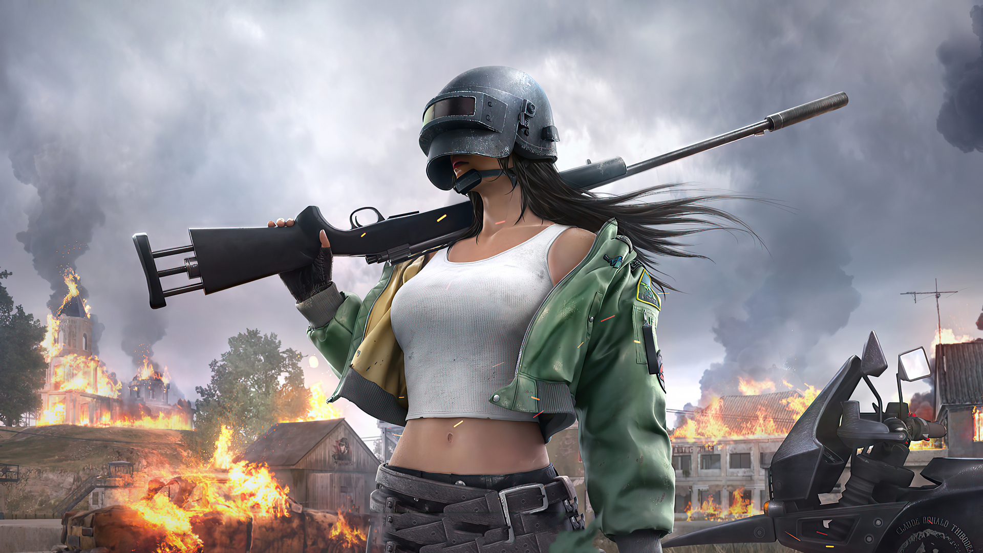 PUBG Sniper Girl Wallpapers