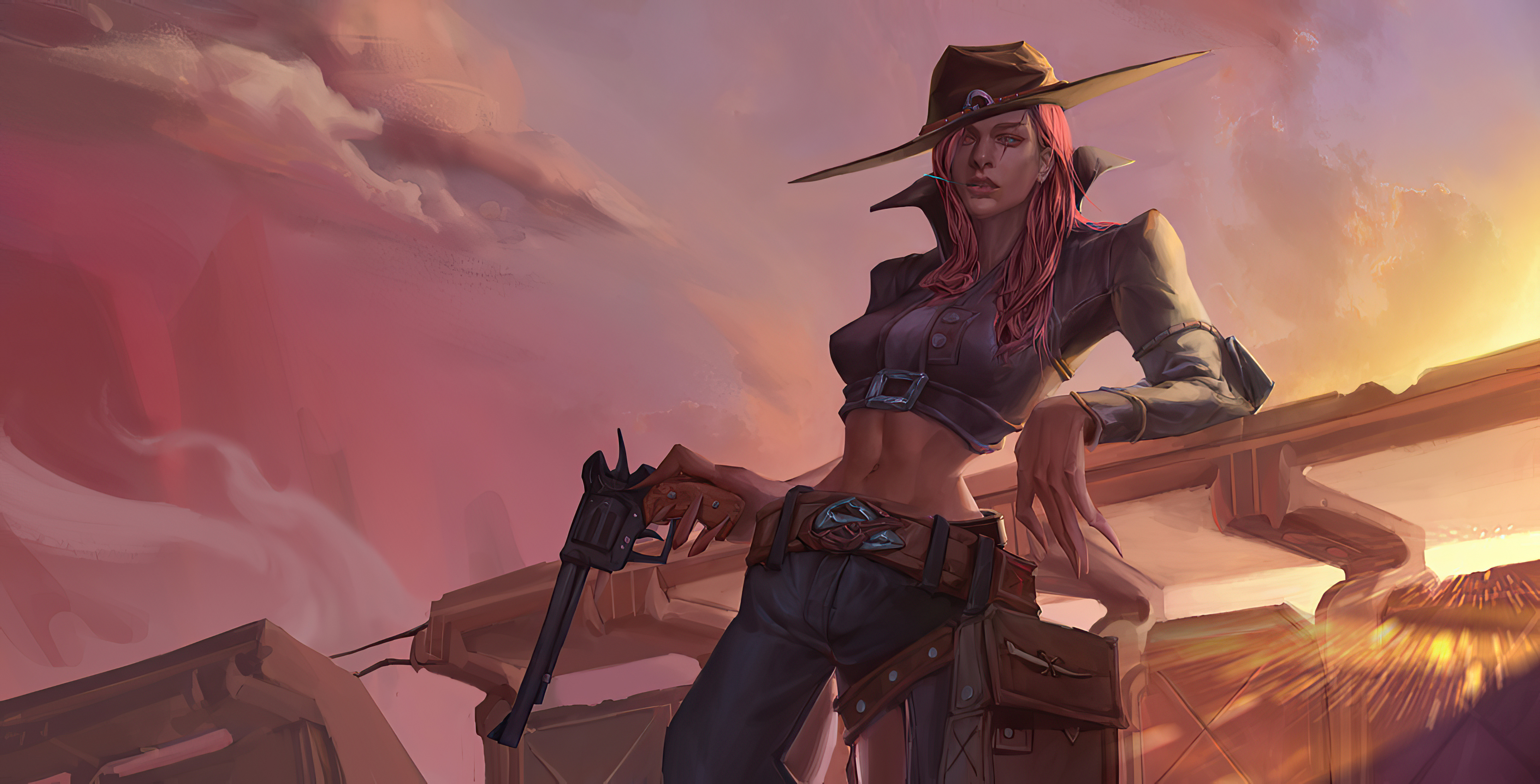 PUBG West Cowgirl Wallpapers