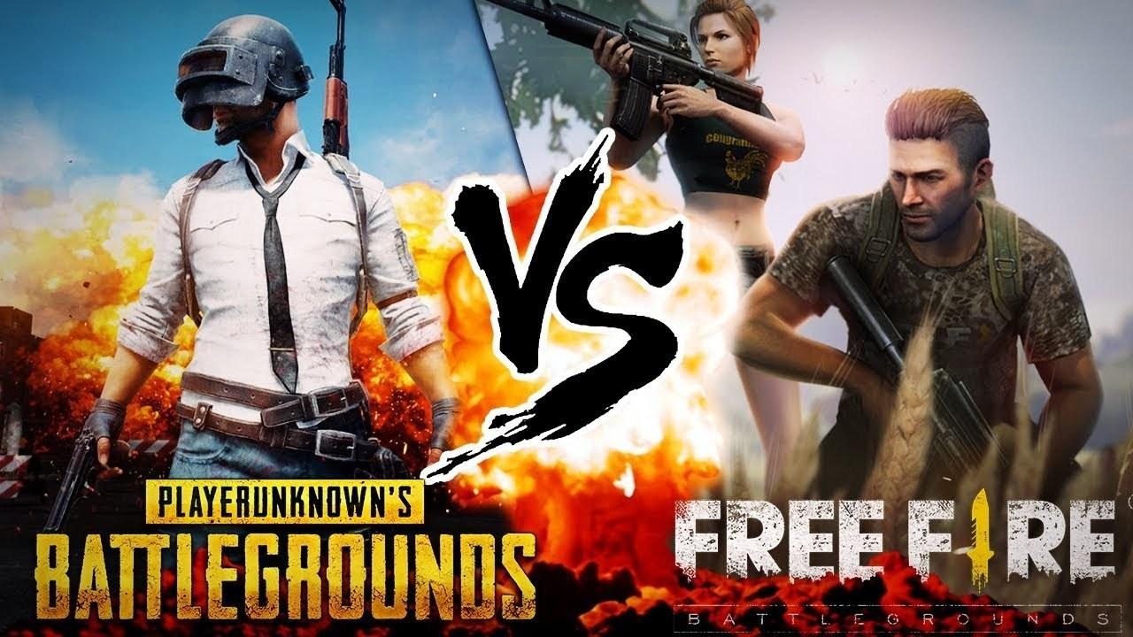 Pubg x Free Fire Wallpapers