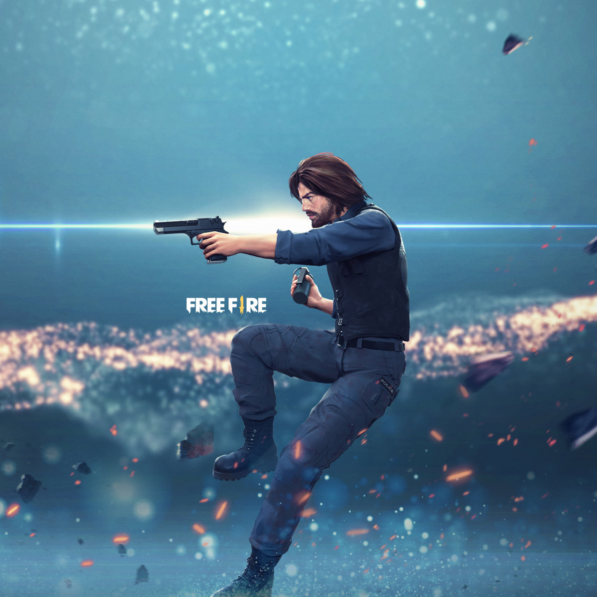 Pubg x Free Fire Wallpapers