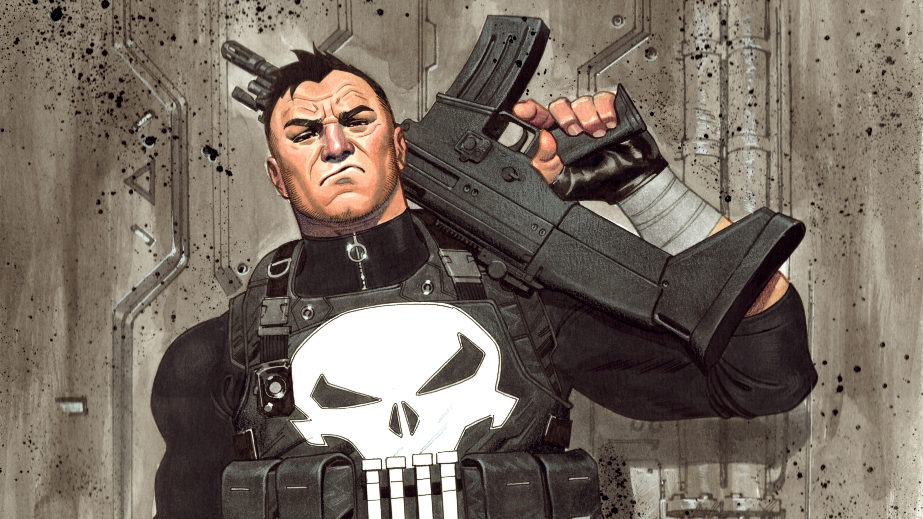 Punisher 4K Art Wallpapers