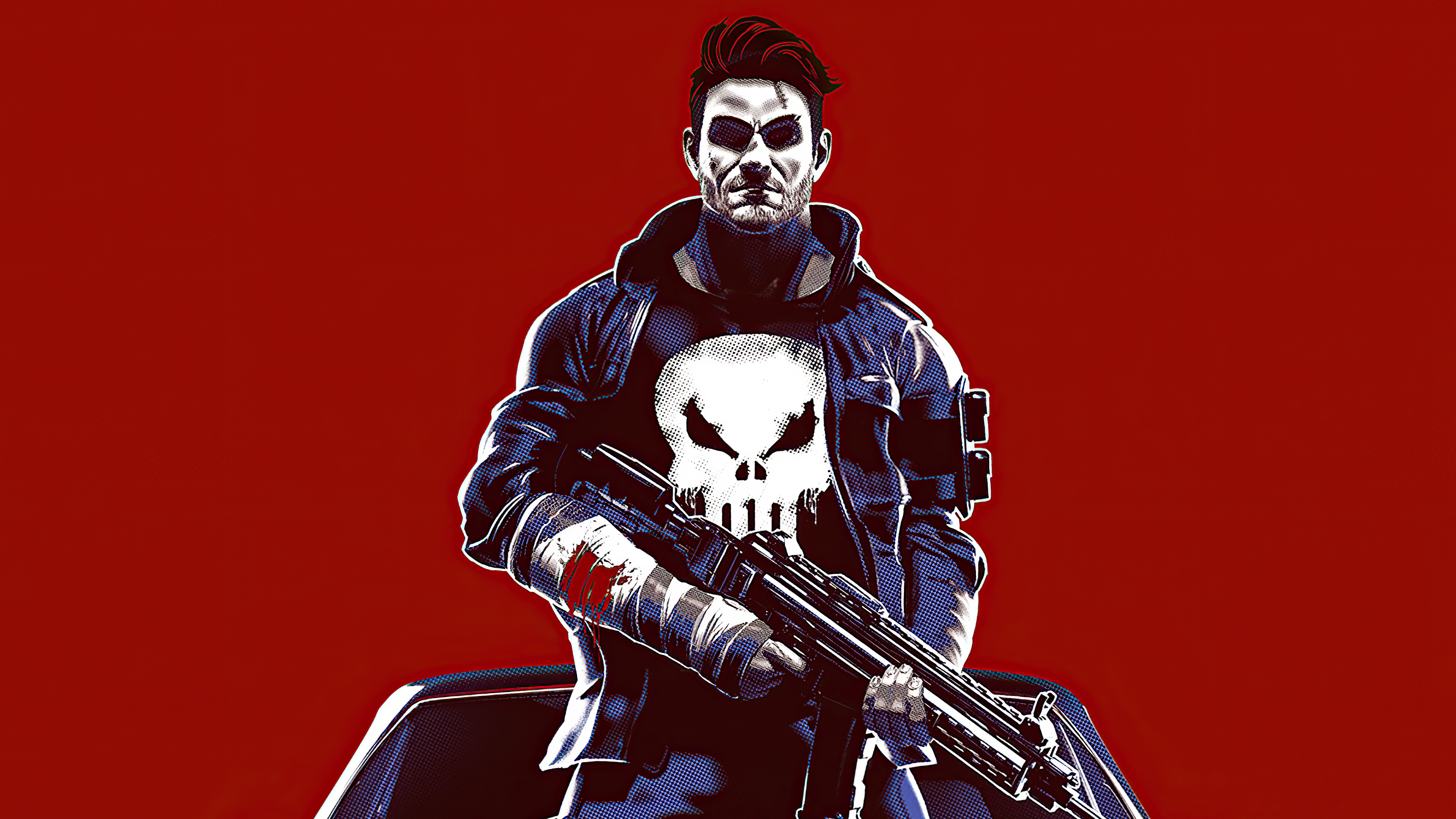 Punisher 4K Art Wallpapers