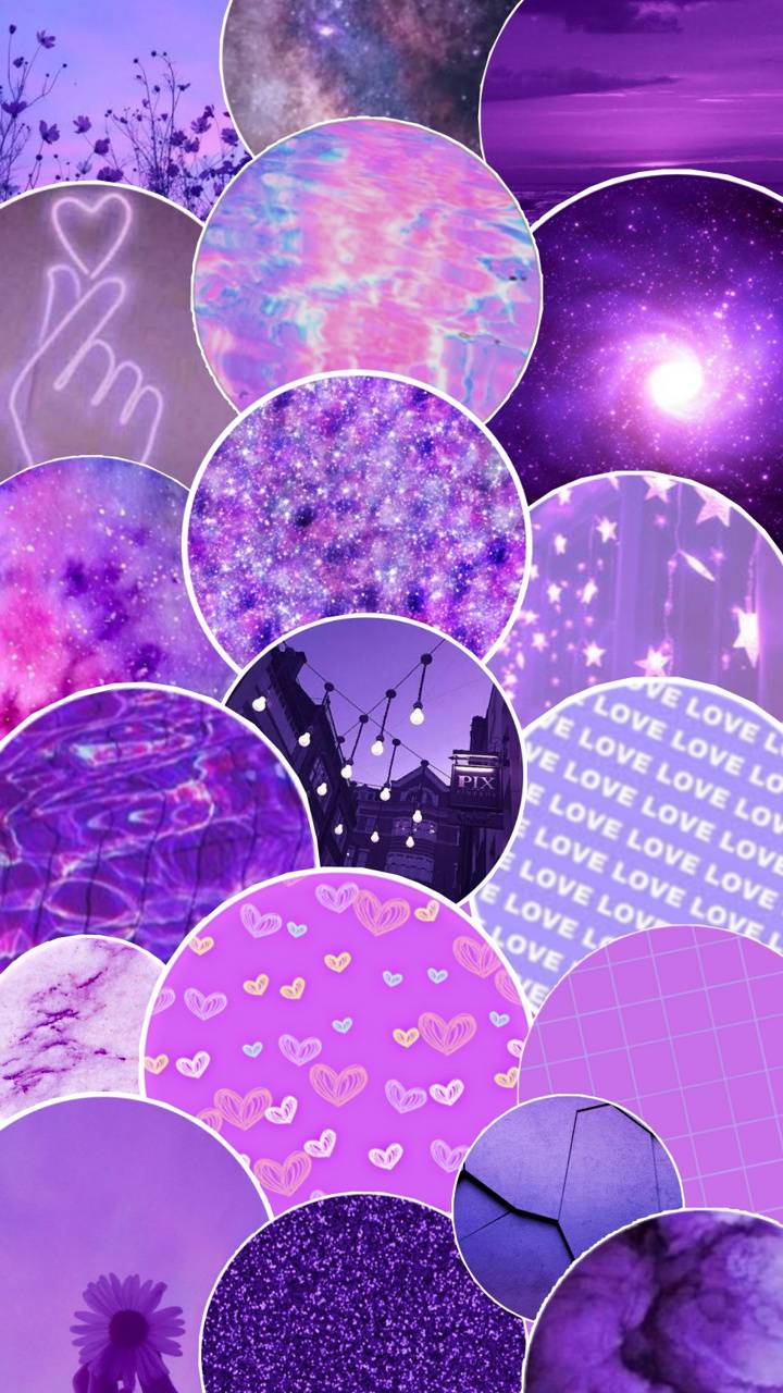 Purple Aesthetic Desktop Wallpapers