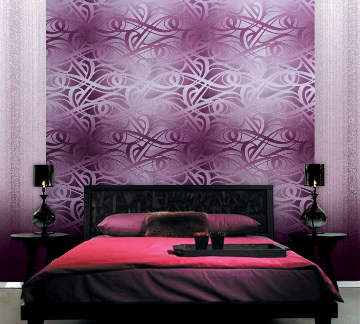 Purple Aesthetic Room Wallpapers