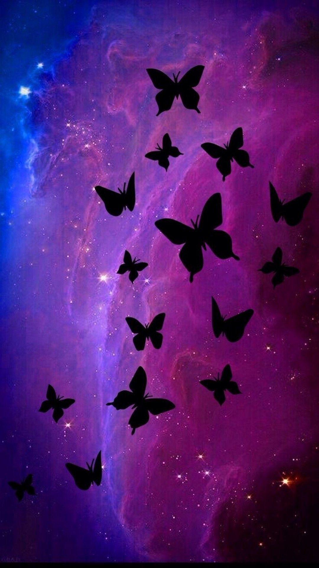 Purple And Blue Butterfly Wallpapers