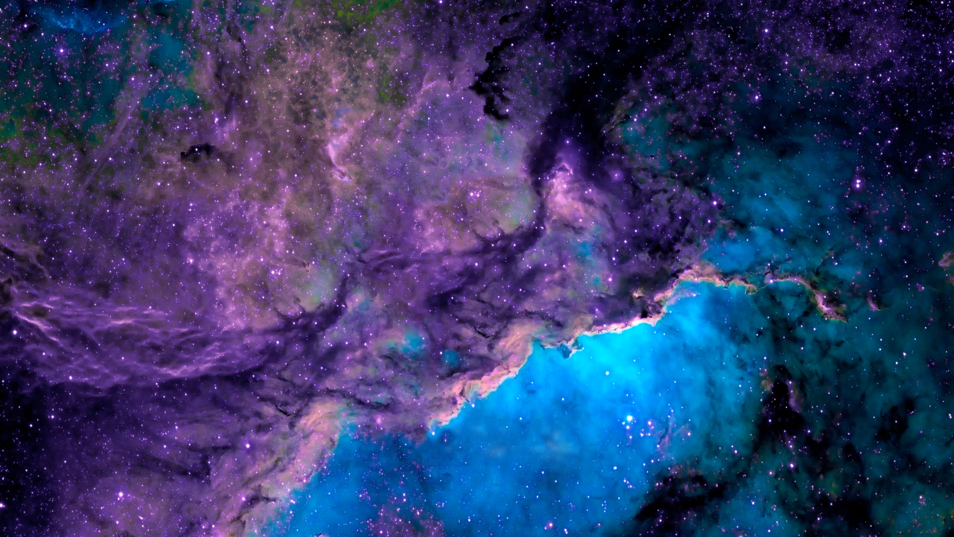 Purple And Blue Space Wallpapers