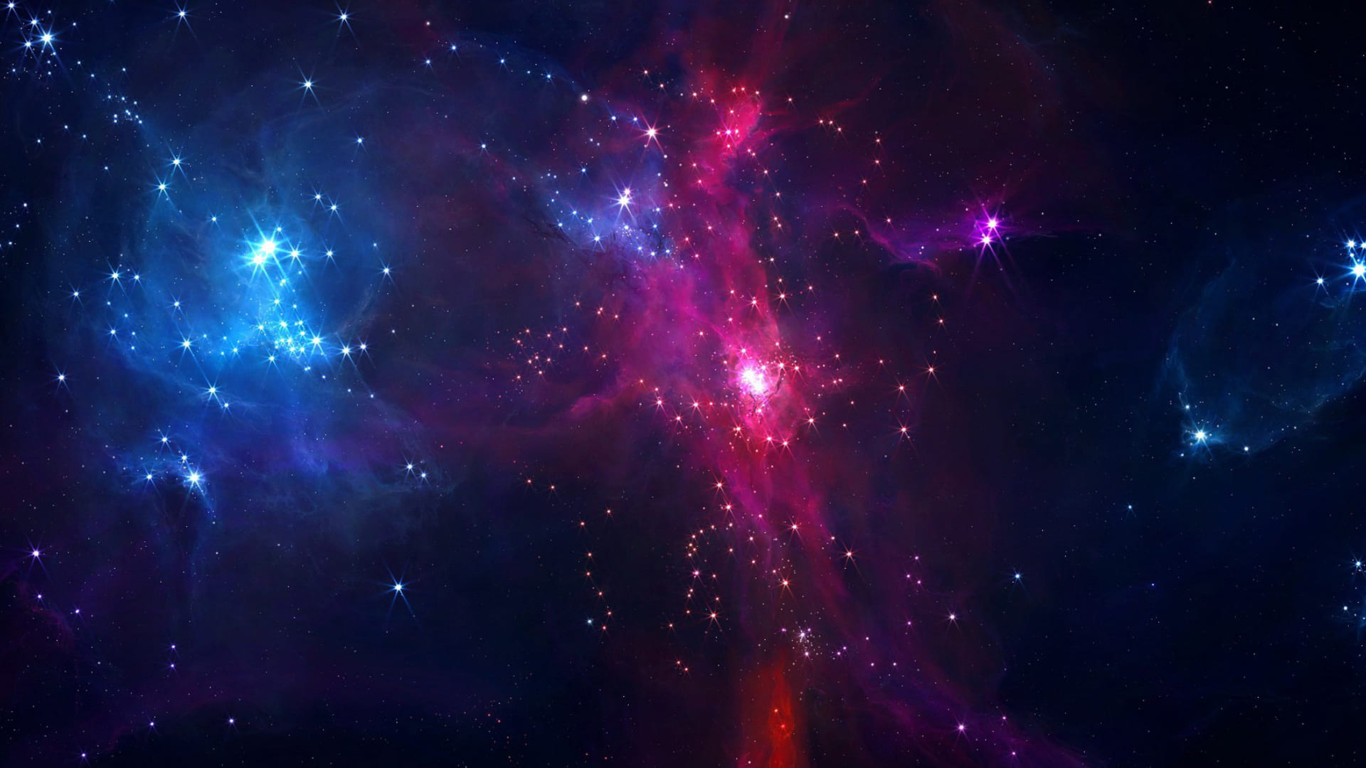 Purple And Blue Space Wallpapers