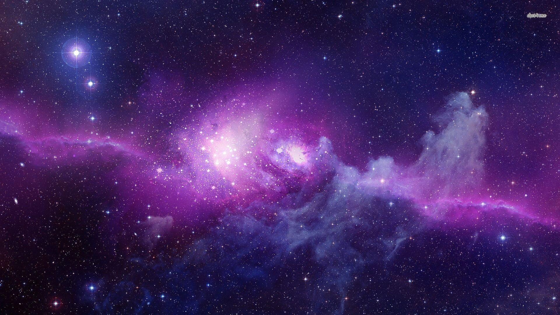 Purple And Blue Space Wallpapers