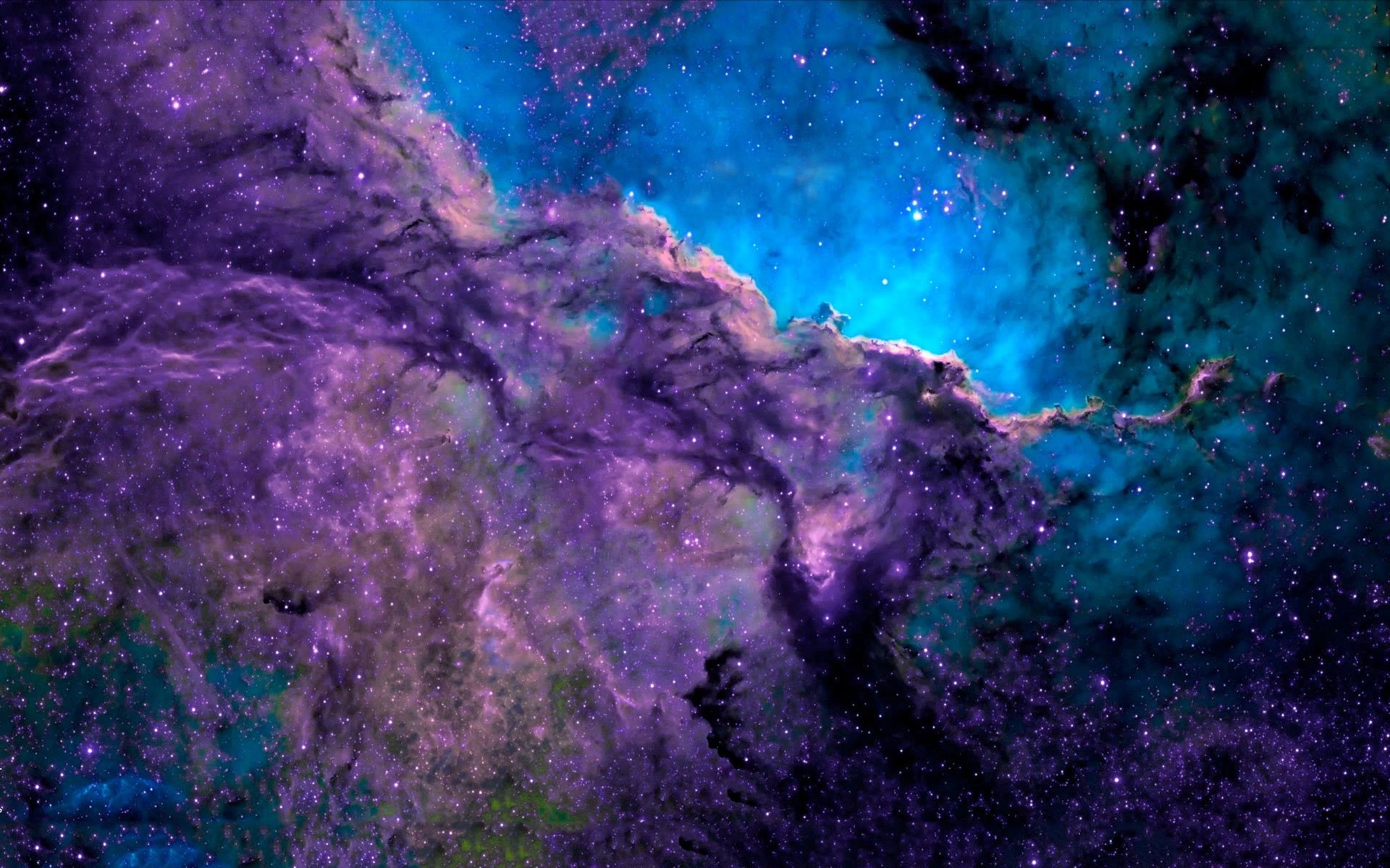 Purple And Blue Space Wallpapers